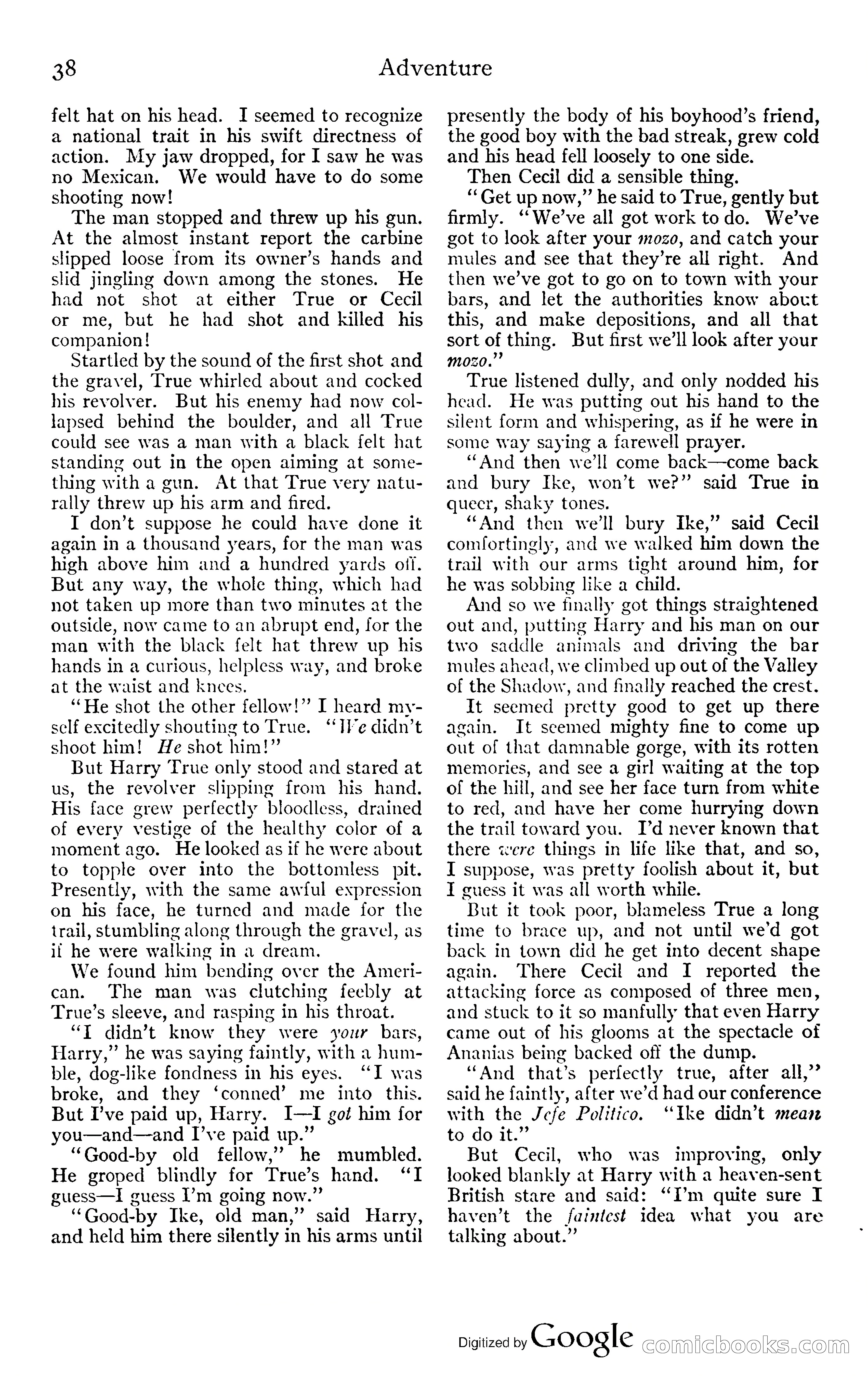 Adventure Magazine, November (1910s) — page 44 of 194