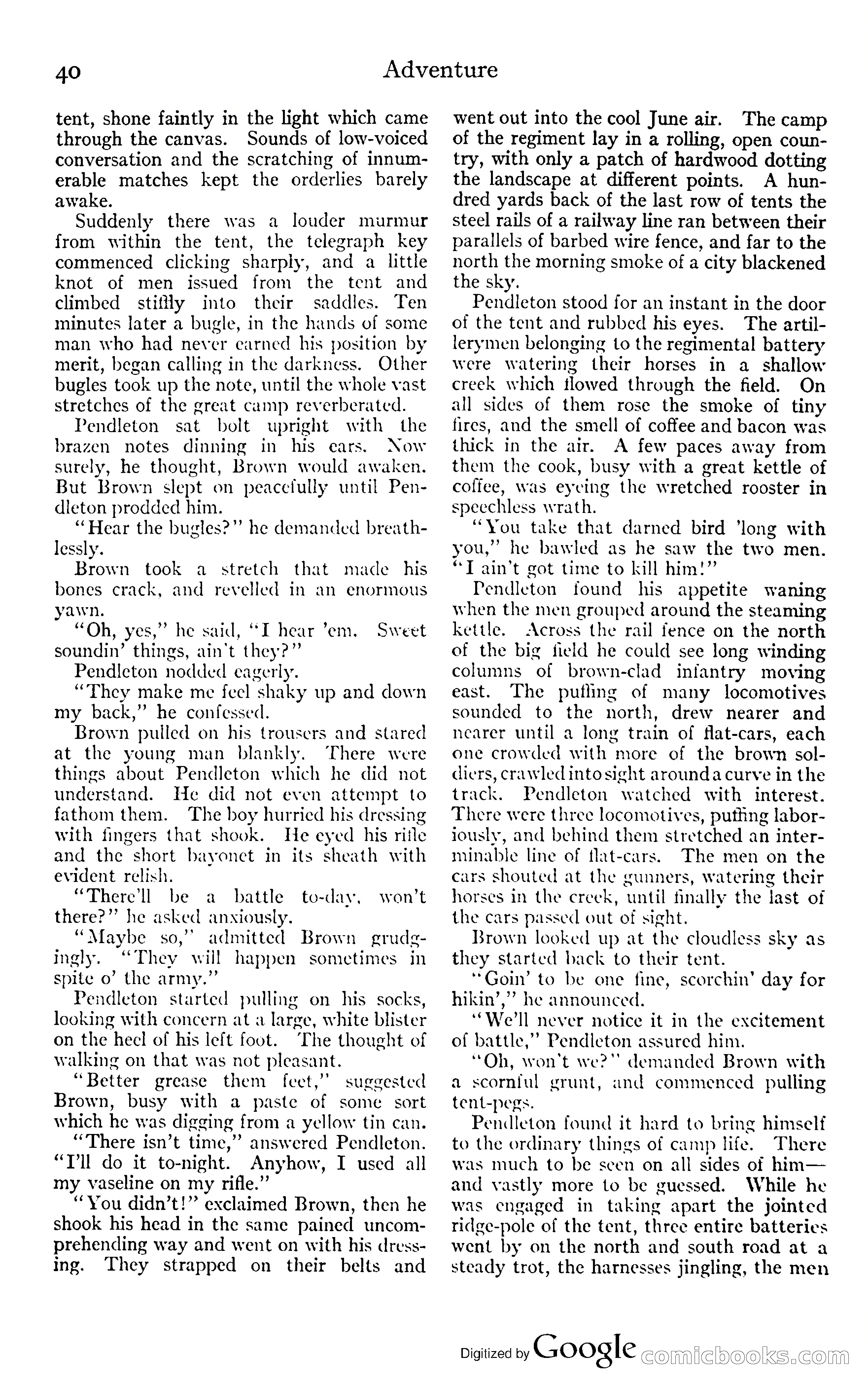 Adventure Magazine, November (1910s) — page 46 of 194