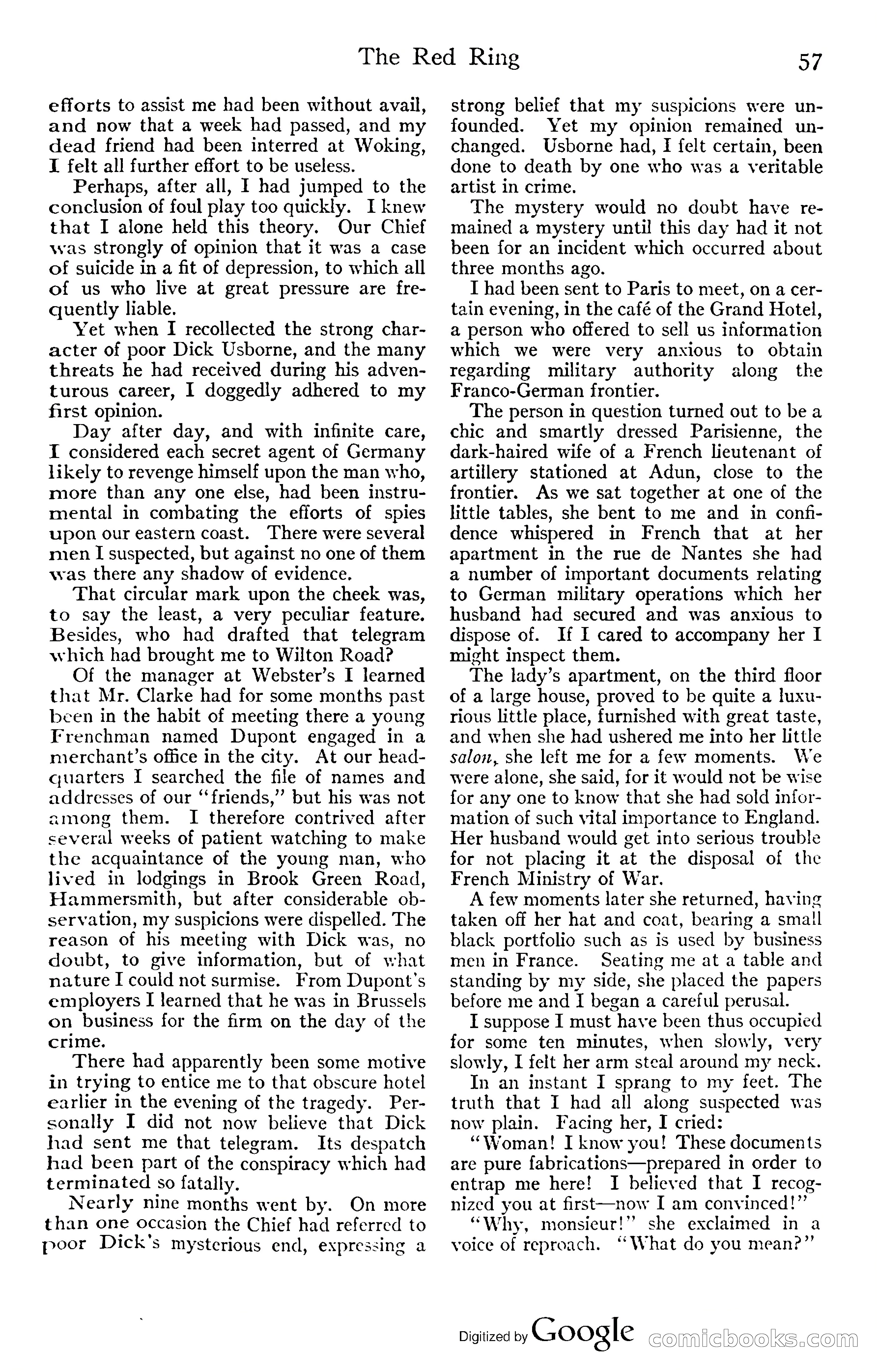 Adventure Magazine, November (1910s) — page 63 of 194