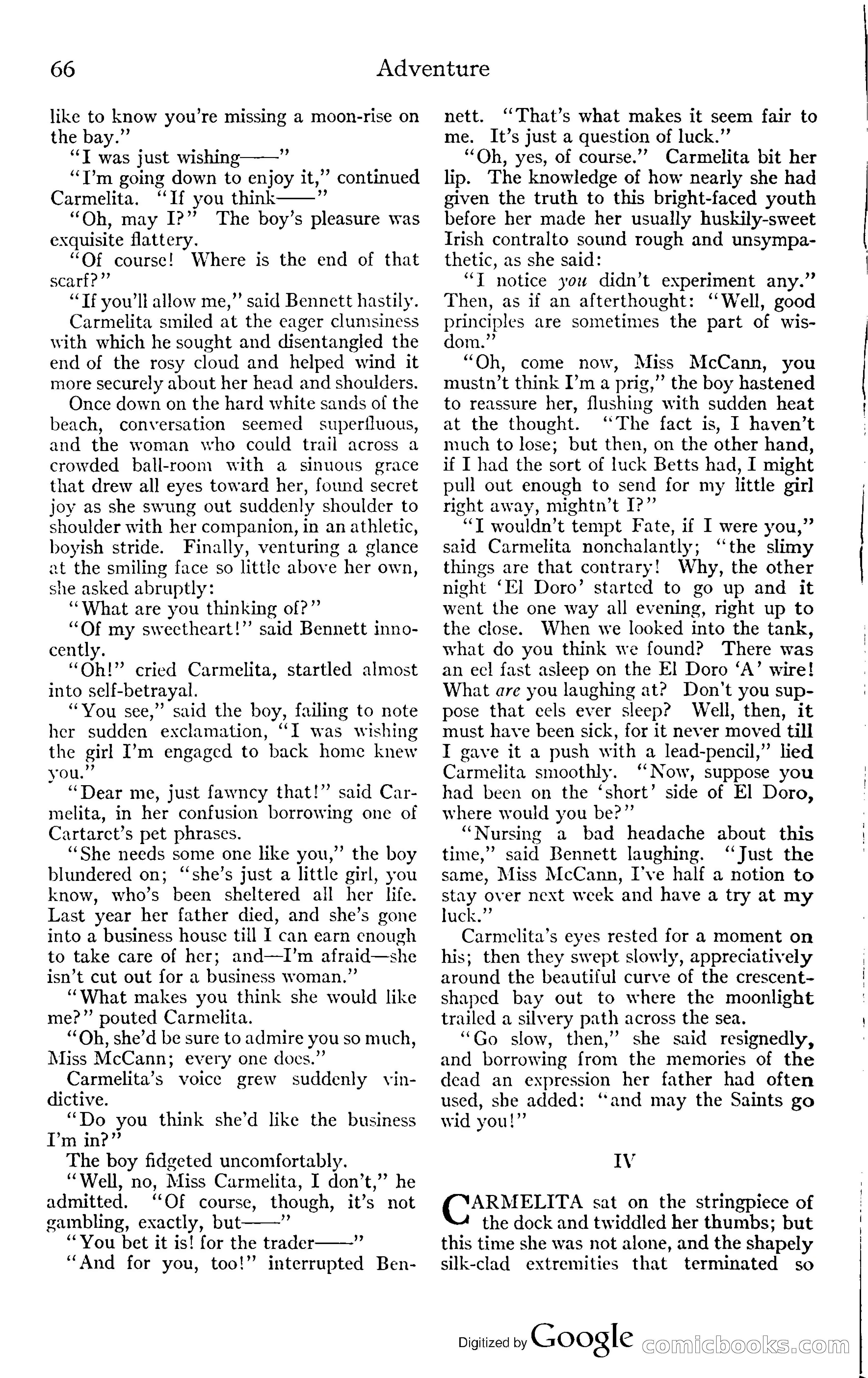 Adventure Magazine, November (1910s) — page 72 of 194