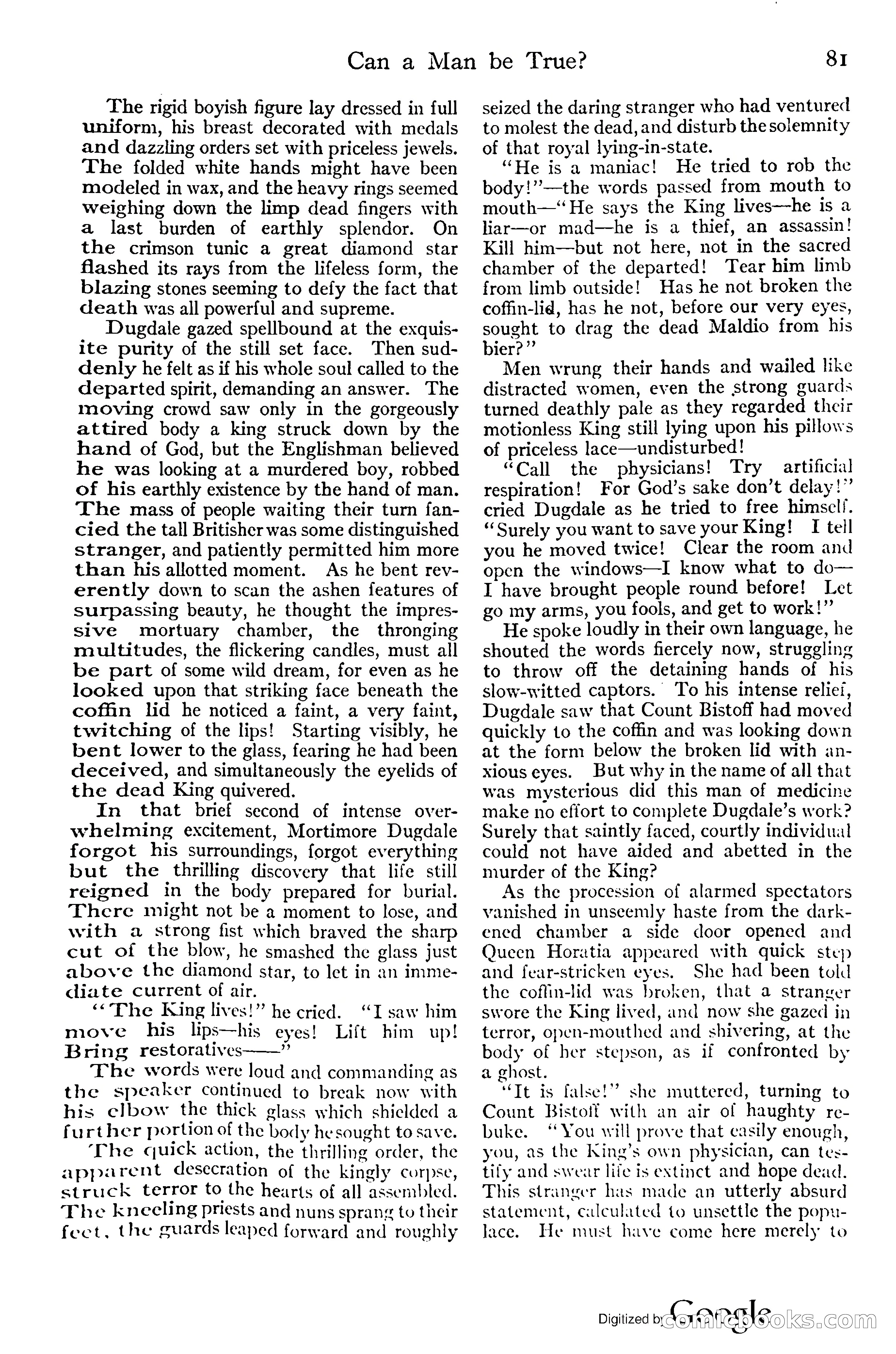 Adventure Magazine, November (1910s) — page 87 of 194