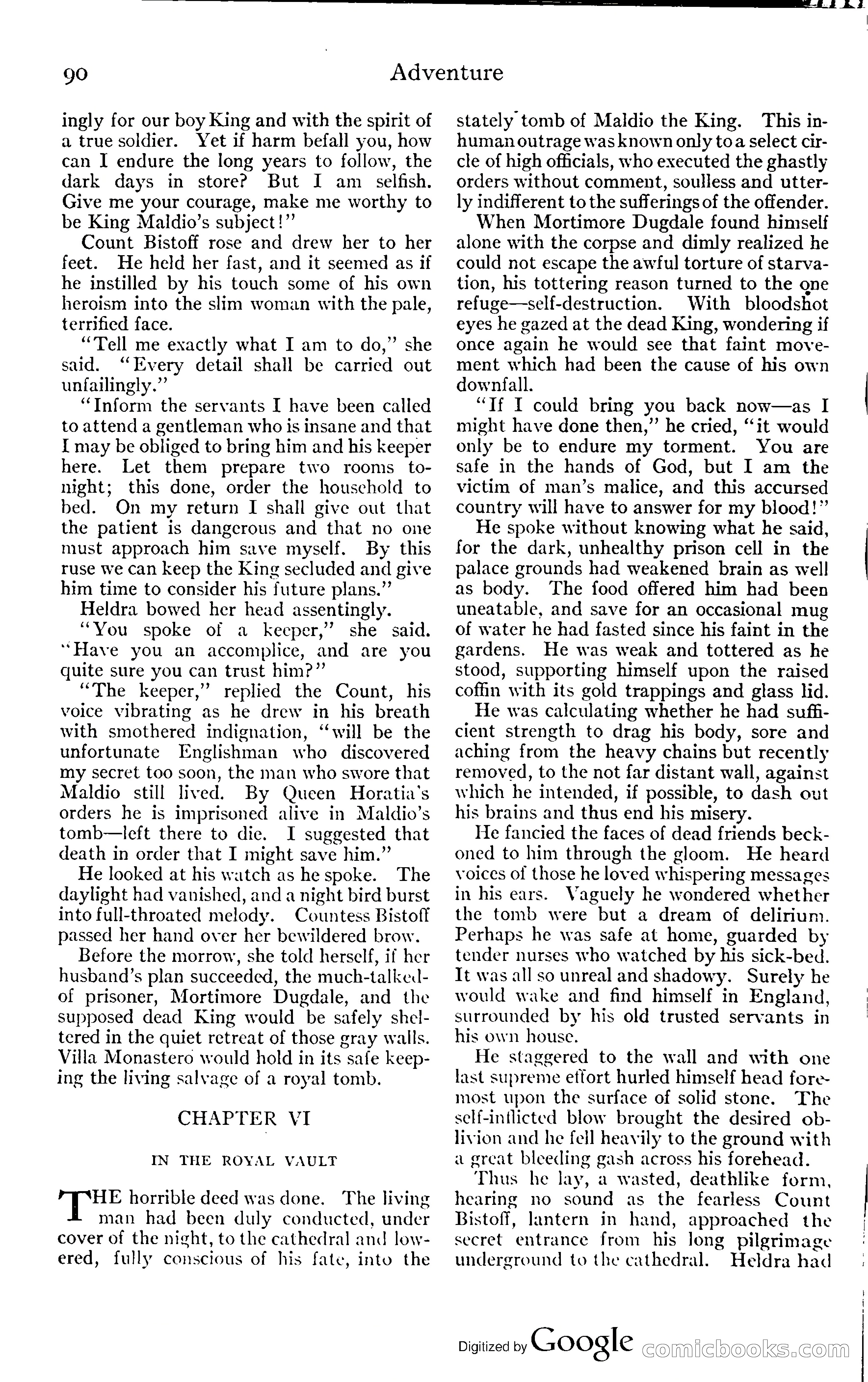 Adventure Magazine, November (1910s) — page 96 of 194