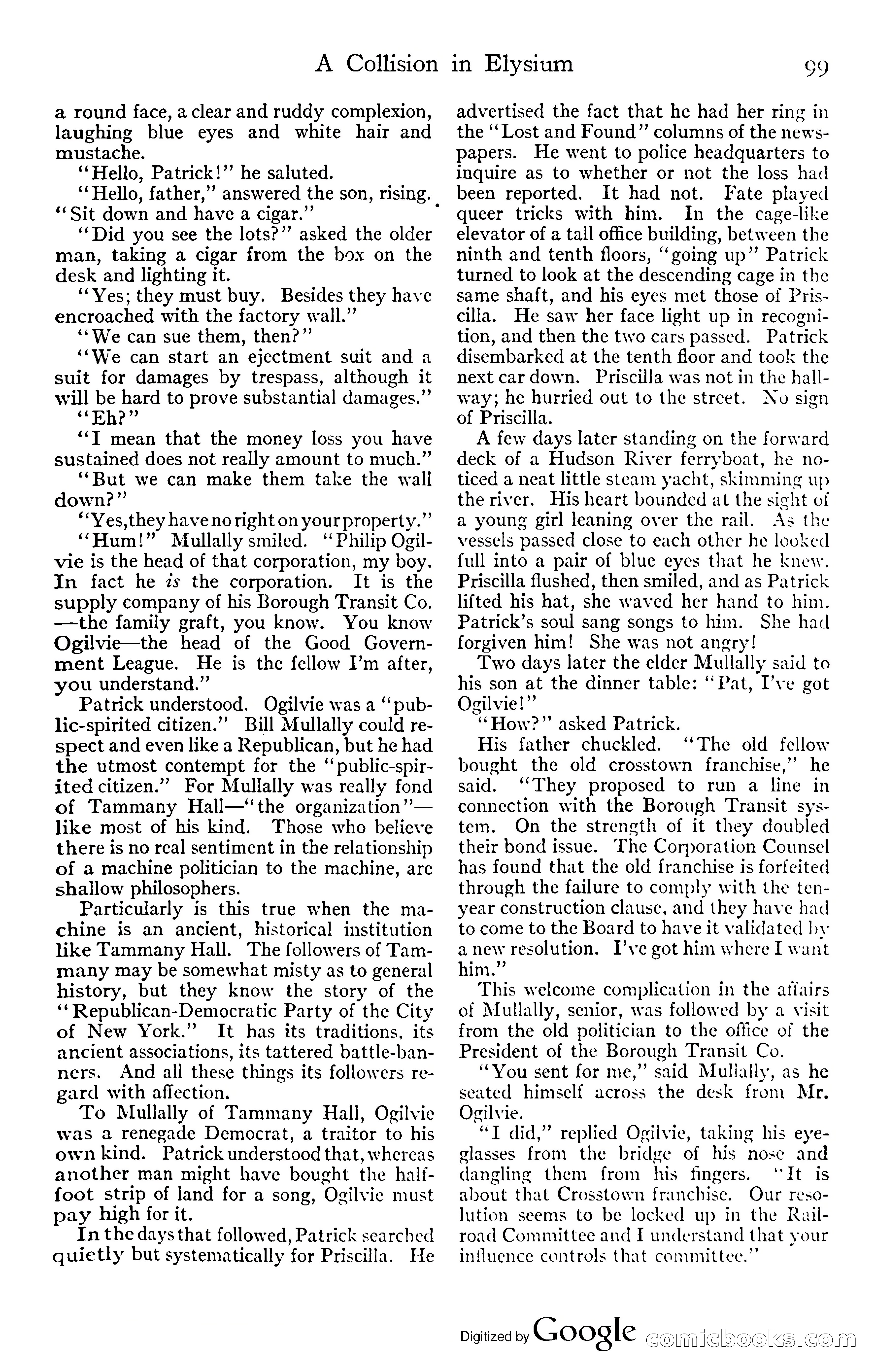 Adventure Magazine, November (1910s) — page 105 of 194