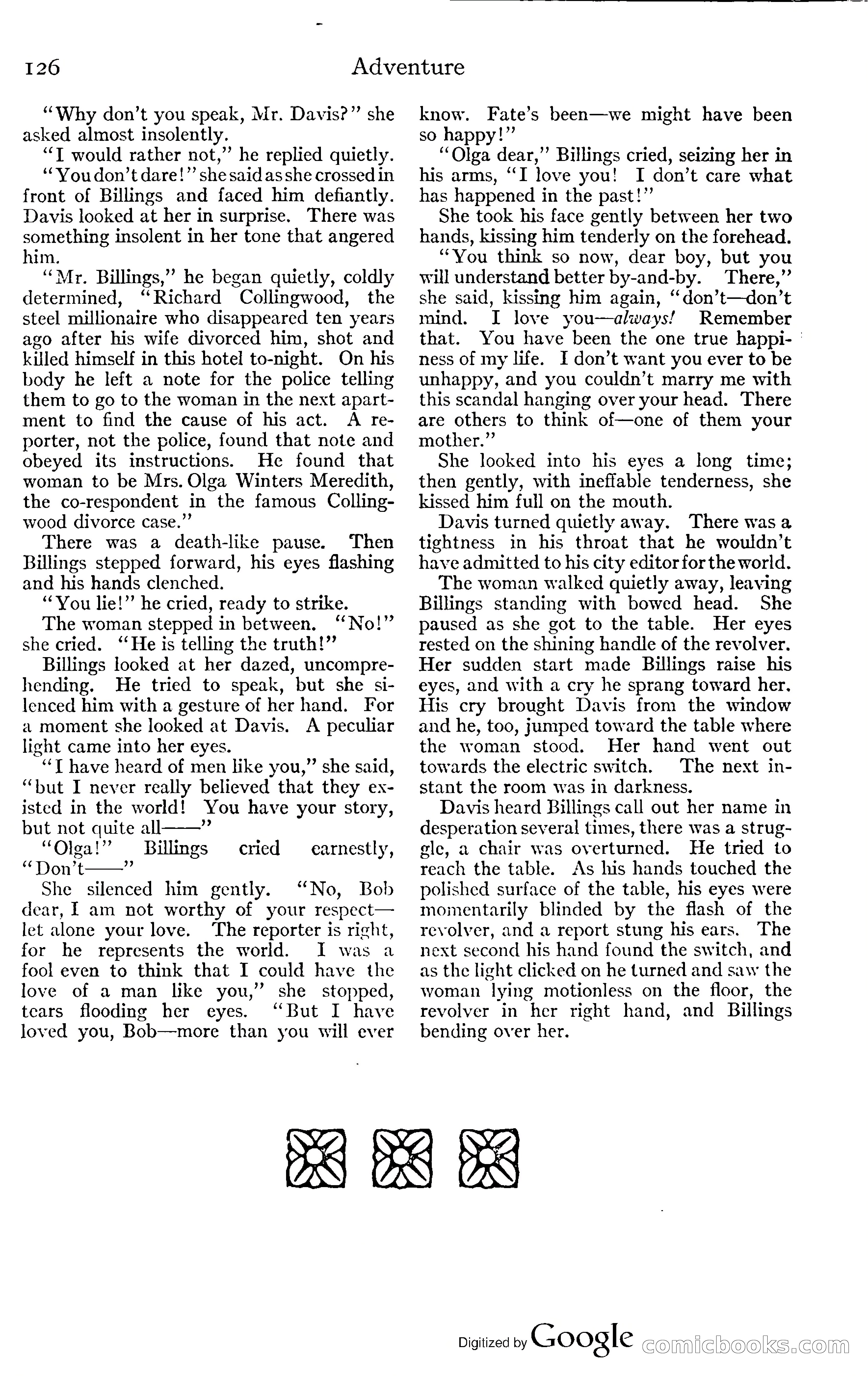 Adventure Magazine, November (1910s) — page 132 of 194