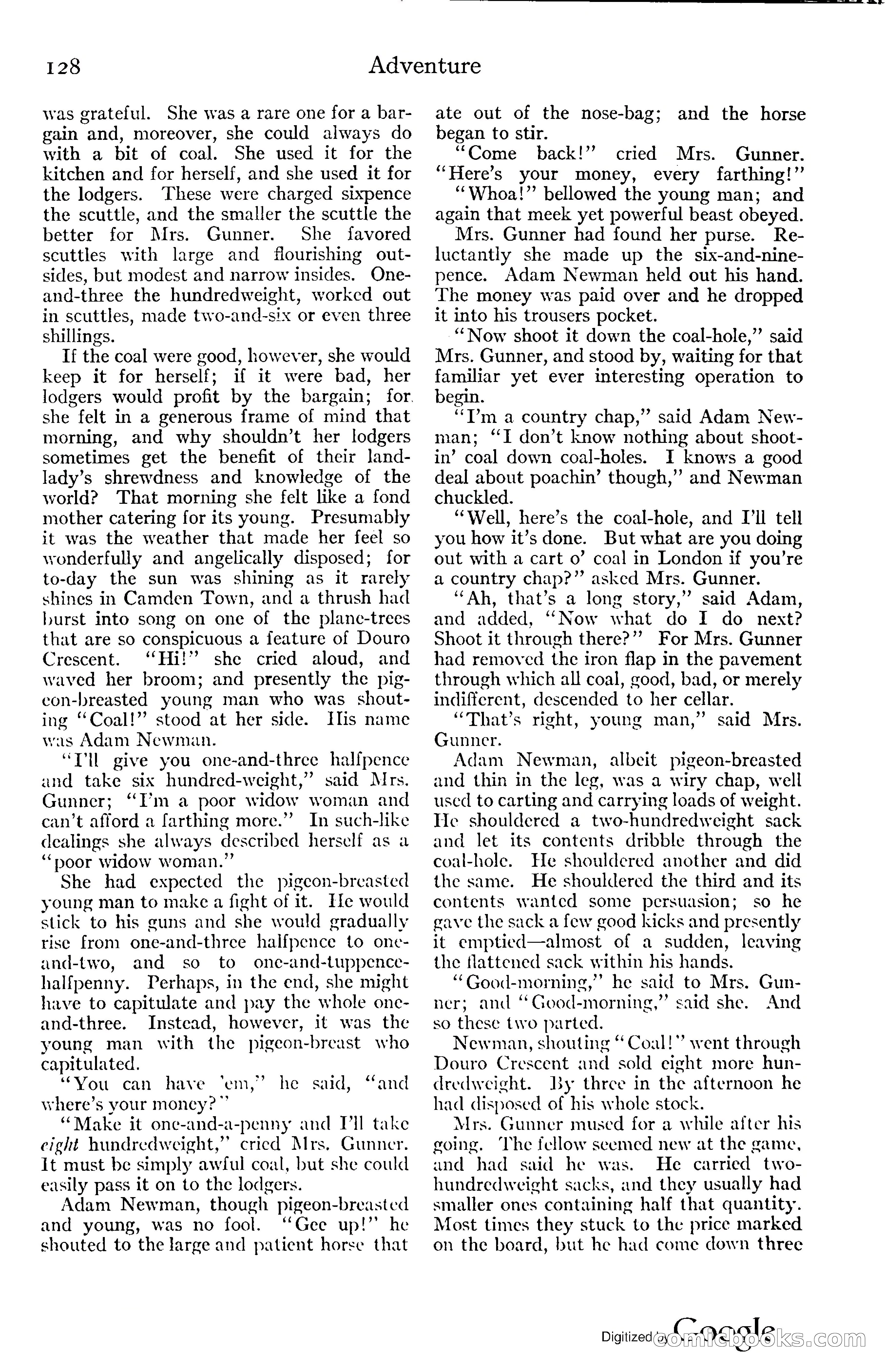 Adventure Magazine, November (1910s) — page 134 of 194