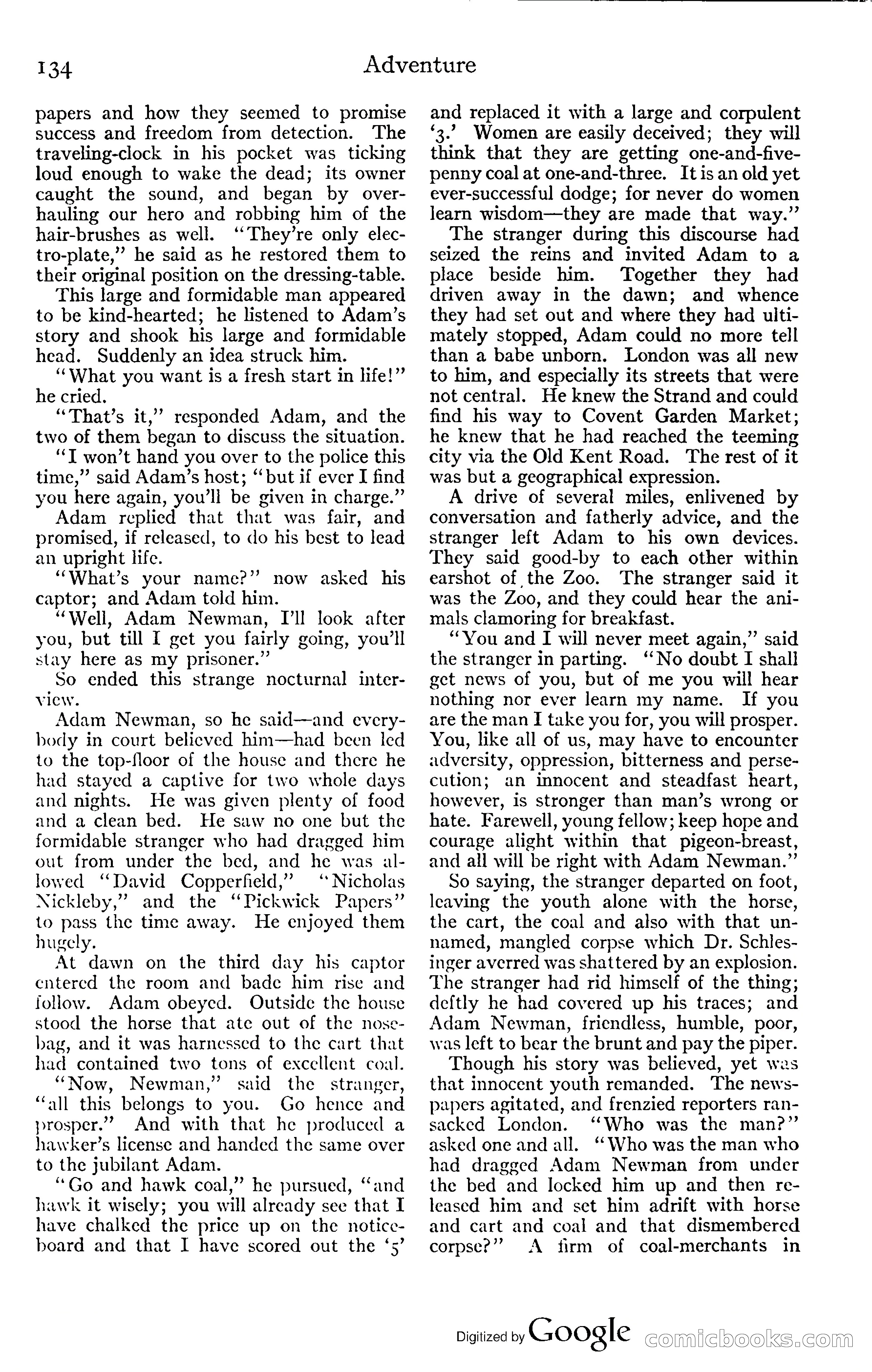 Adventure Magazine, November (1910s) — page 140 of 194
