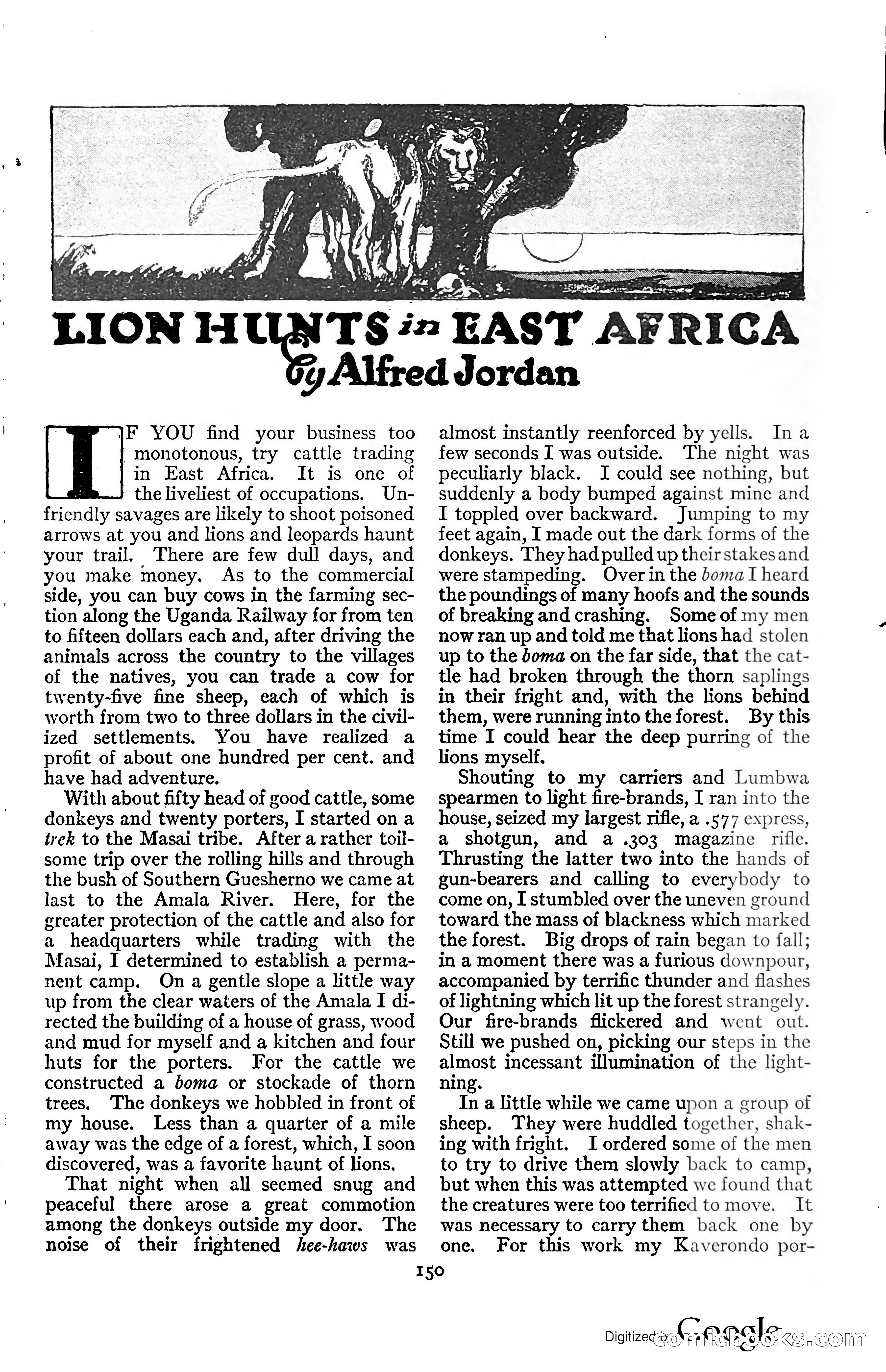 Adventure Magazine, November (1910s) — page 156 of 194