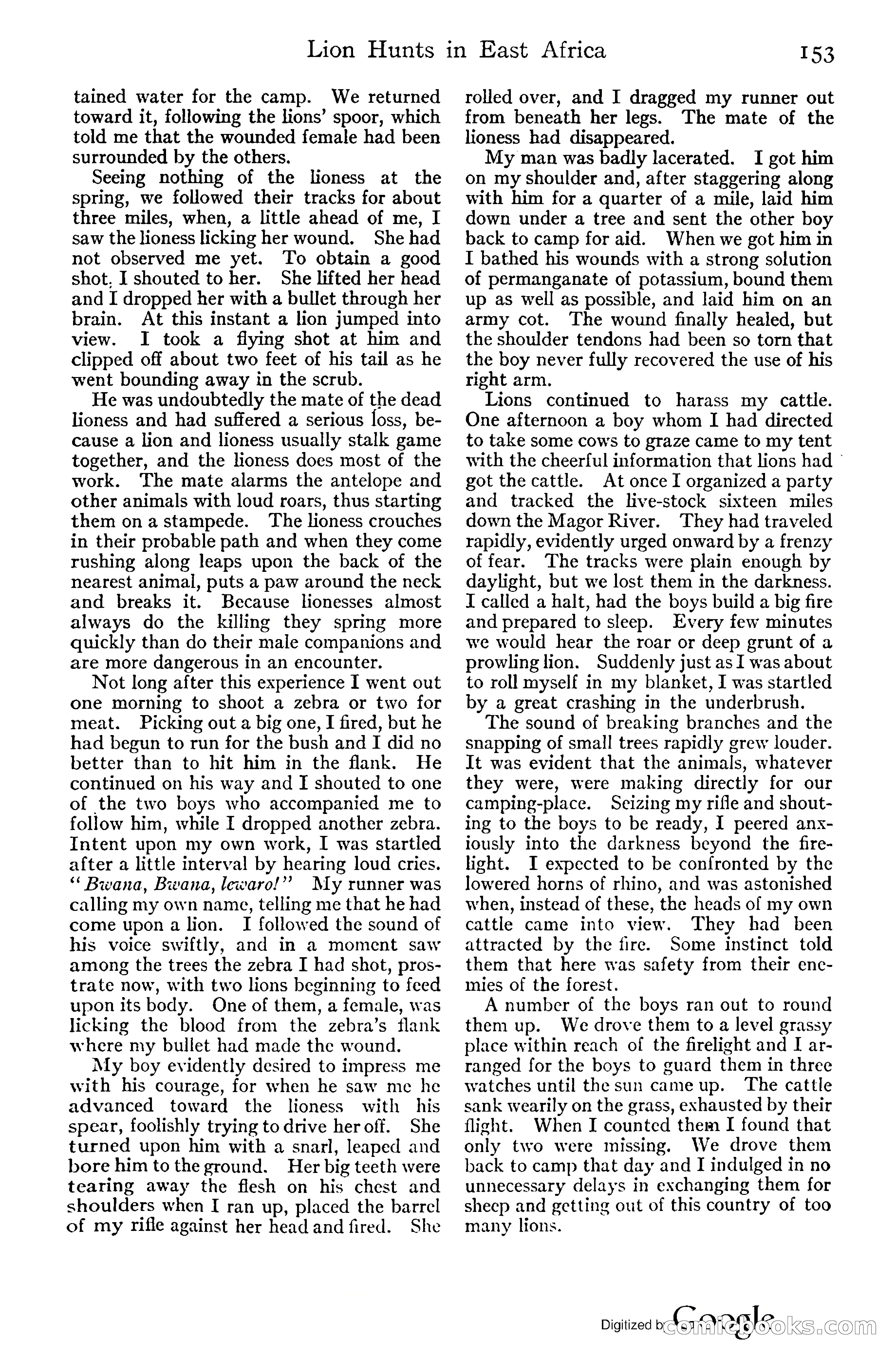 Adventure Magazine, November (1910s) — page 159 of 194