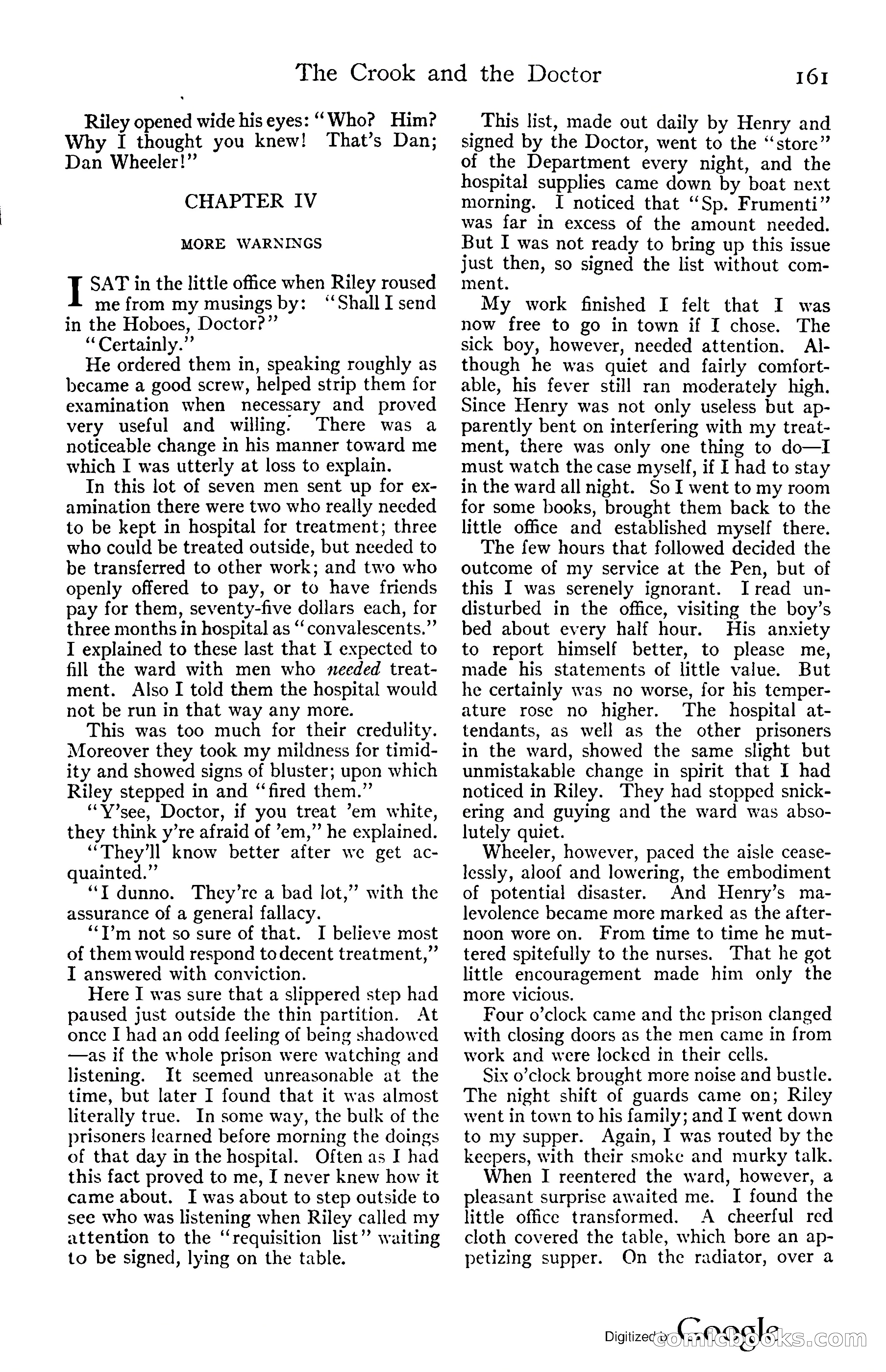 Adventure Magazine, November (1910s) — page 167 of 194
