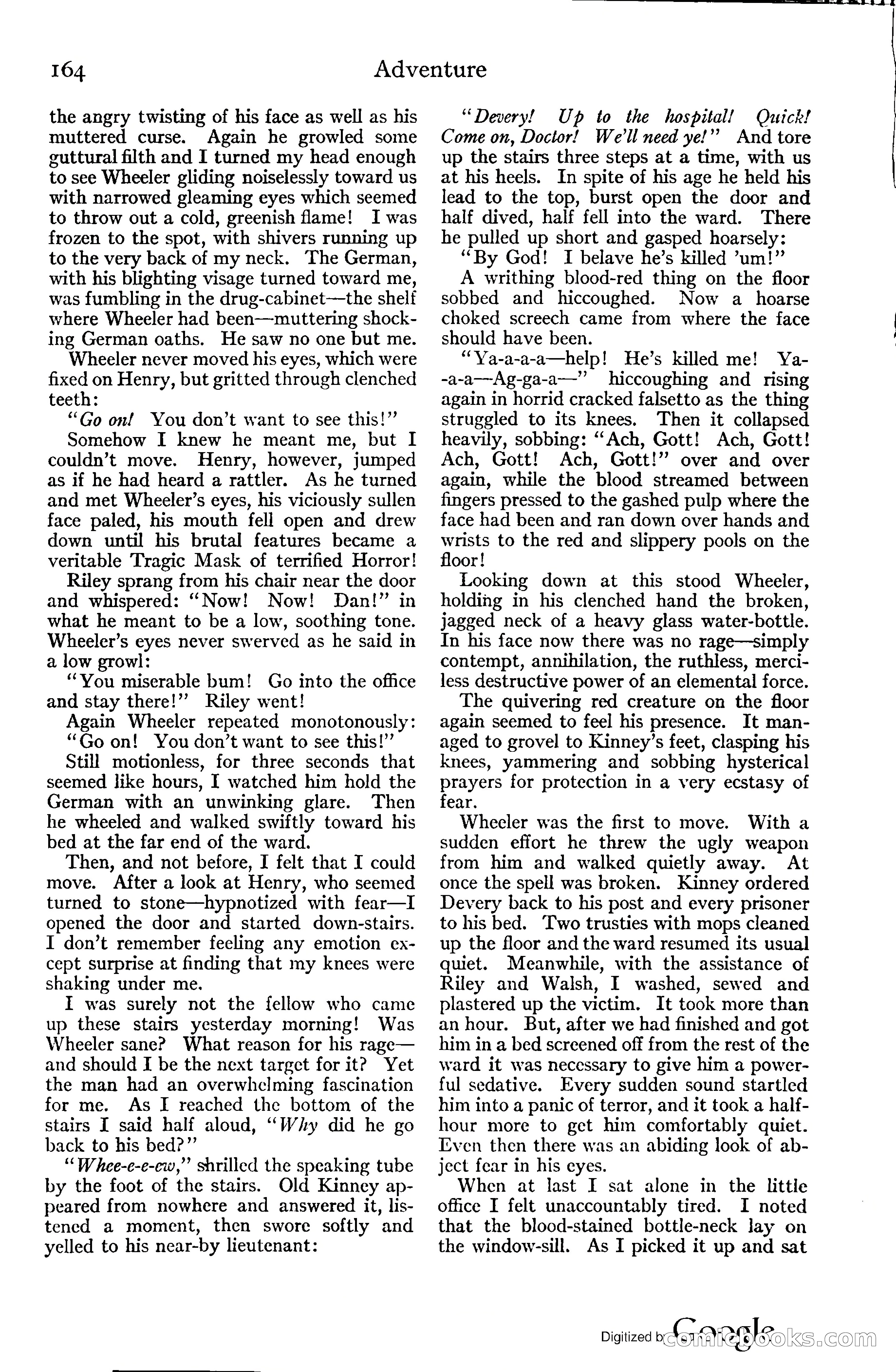 Adventure Magazine, November (1910s) — page 170 of 194