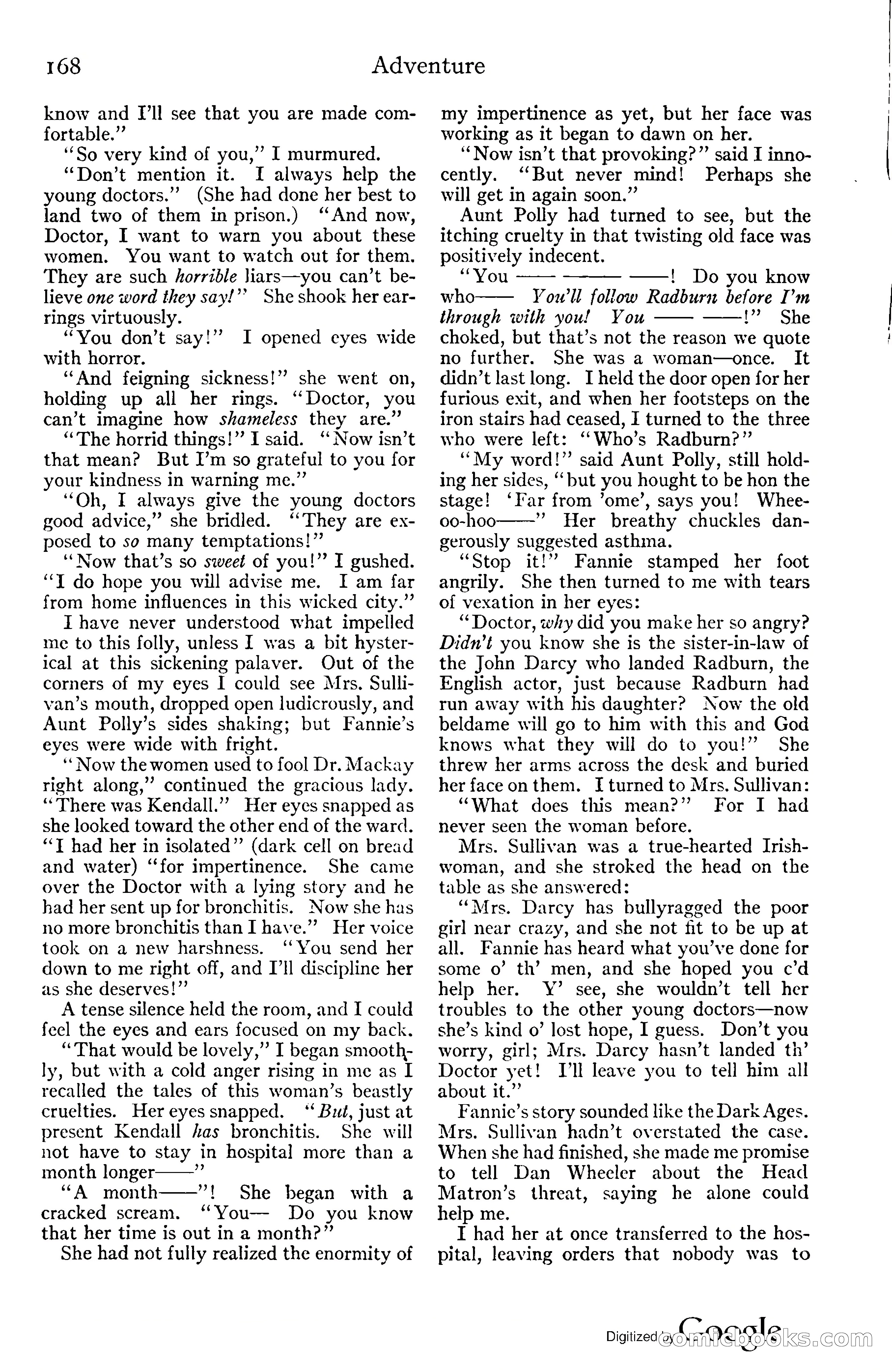 Adventure Magazine, November (1910s) — page 174 of 194