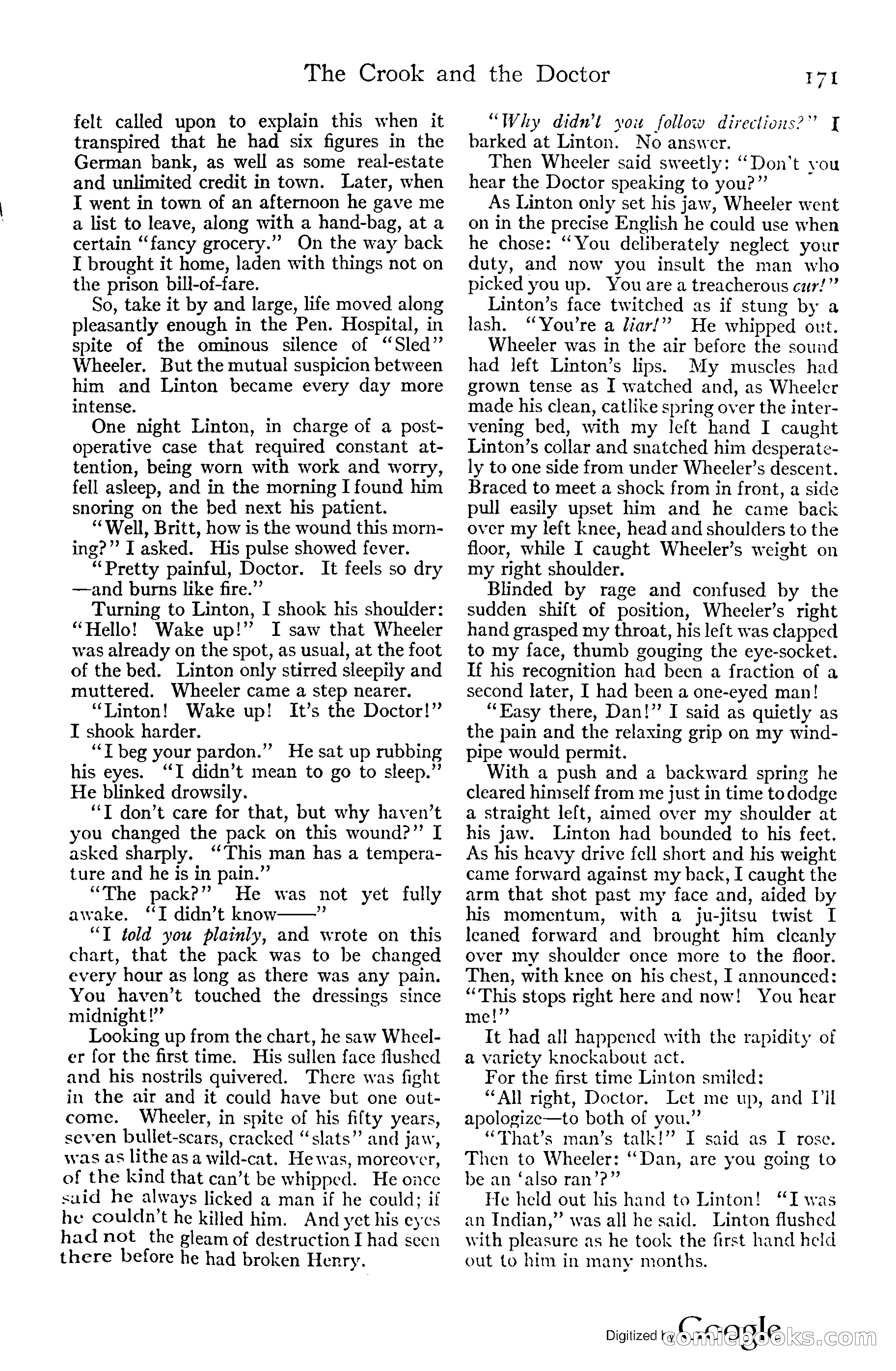 Adventure Magazine, November (1910s) — page 177 of 194
