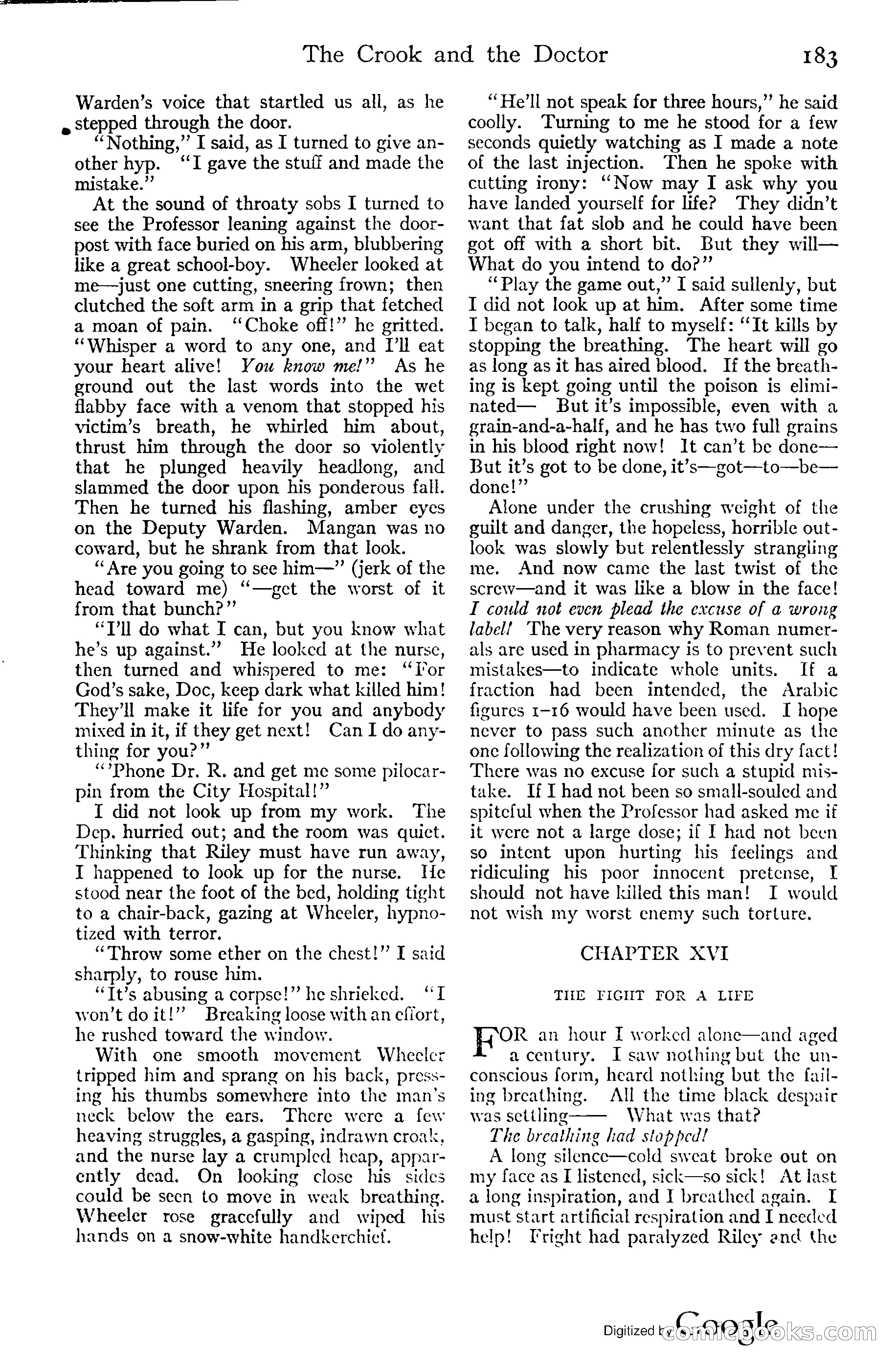 Adventure Magazine, November (1910s) — page 189 of 194