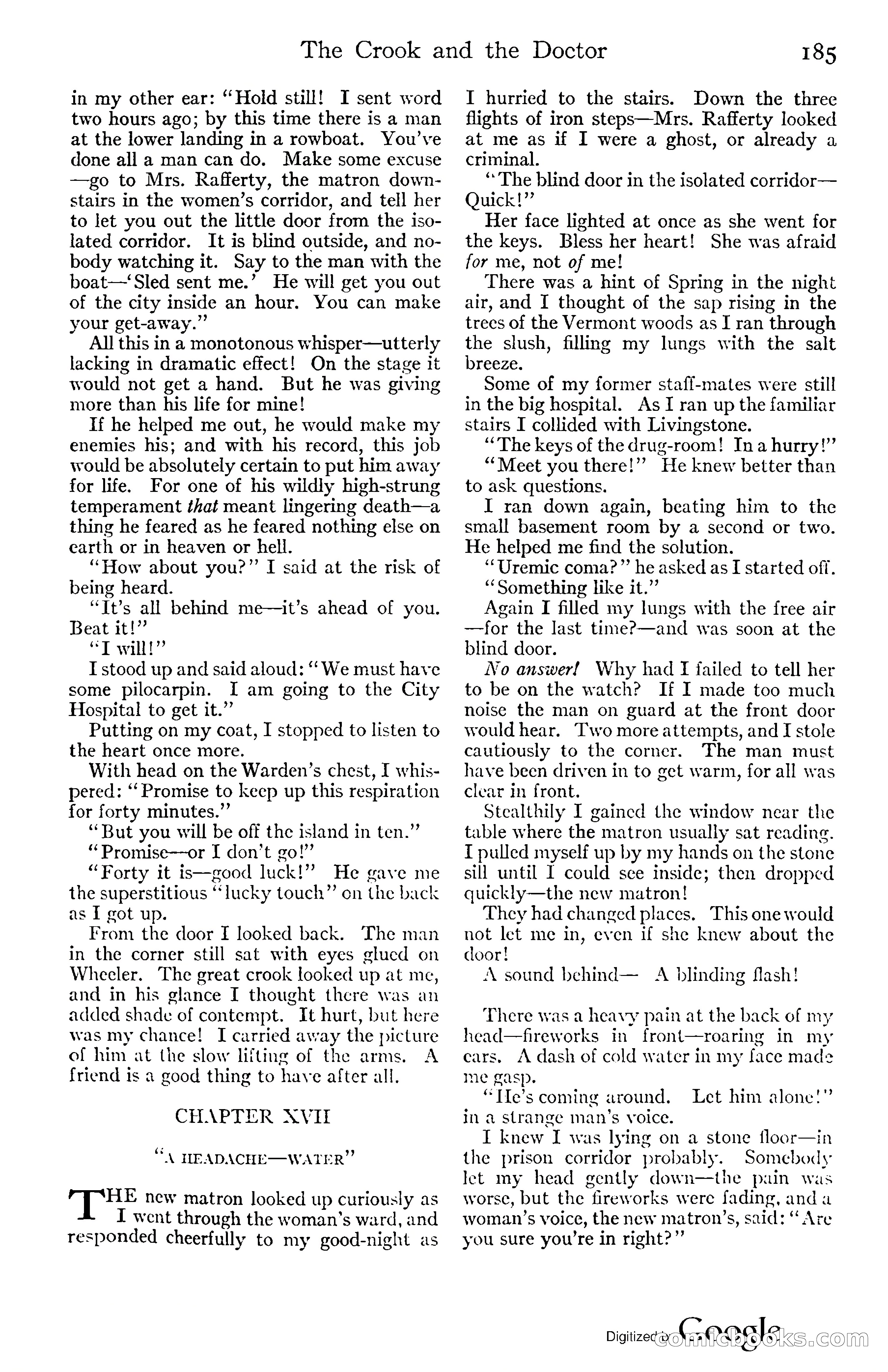 Adventure Magazine, November (1910s) — page 191 of 194