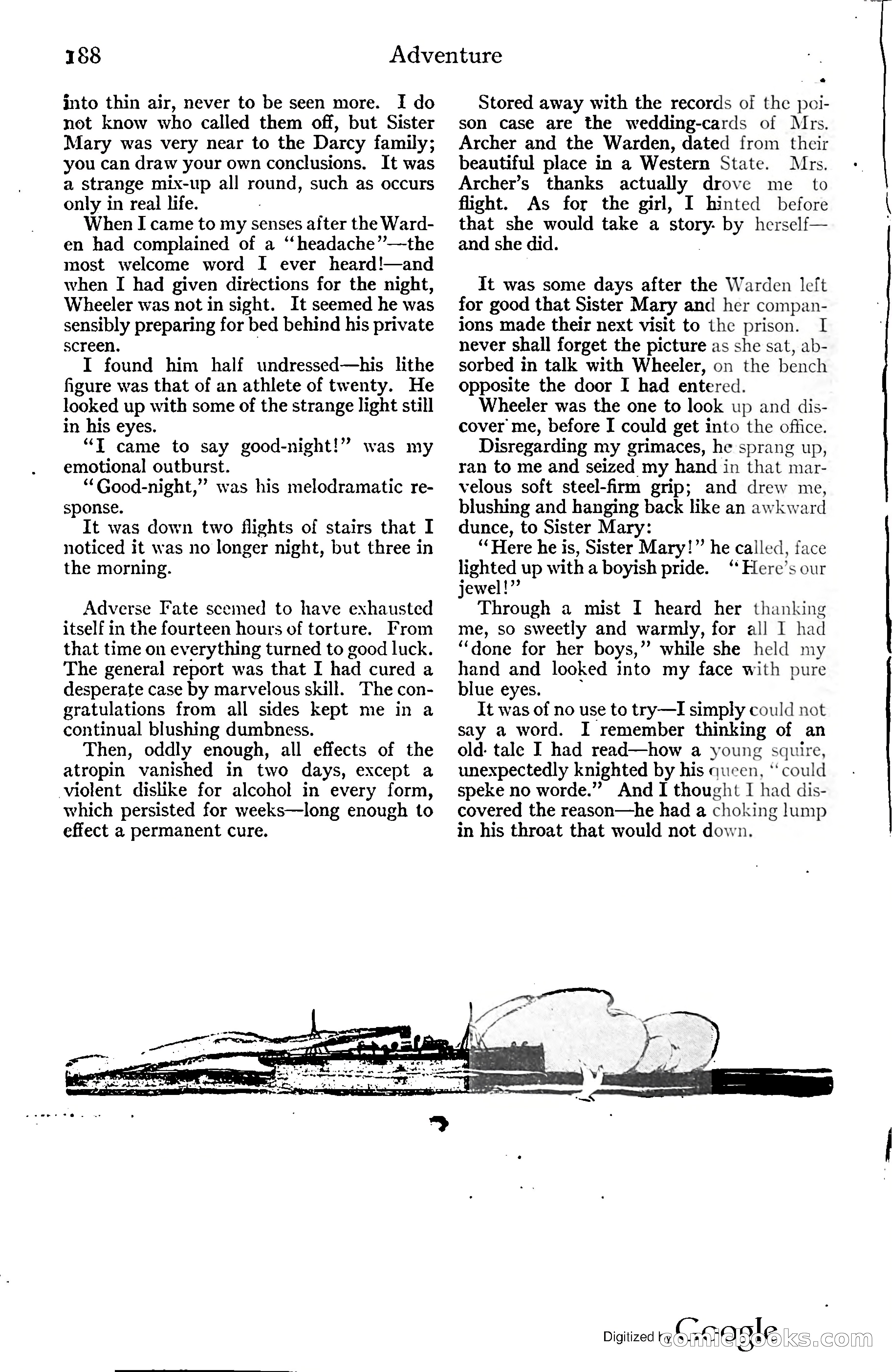 Adventure Magazine, November (1910s) — page 194 of 194