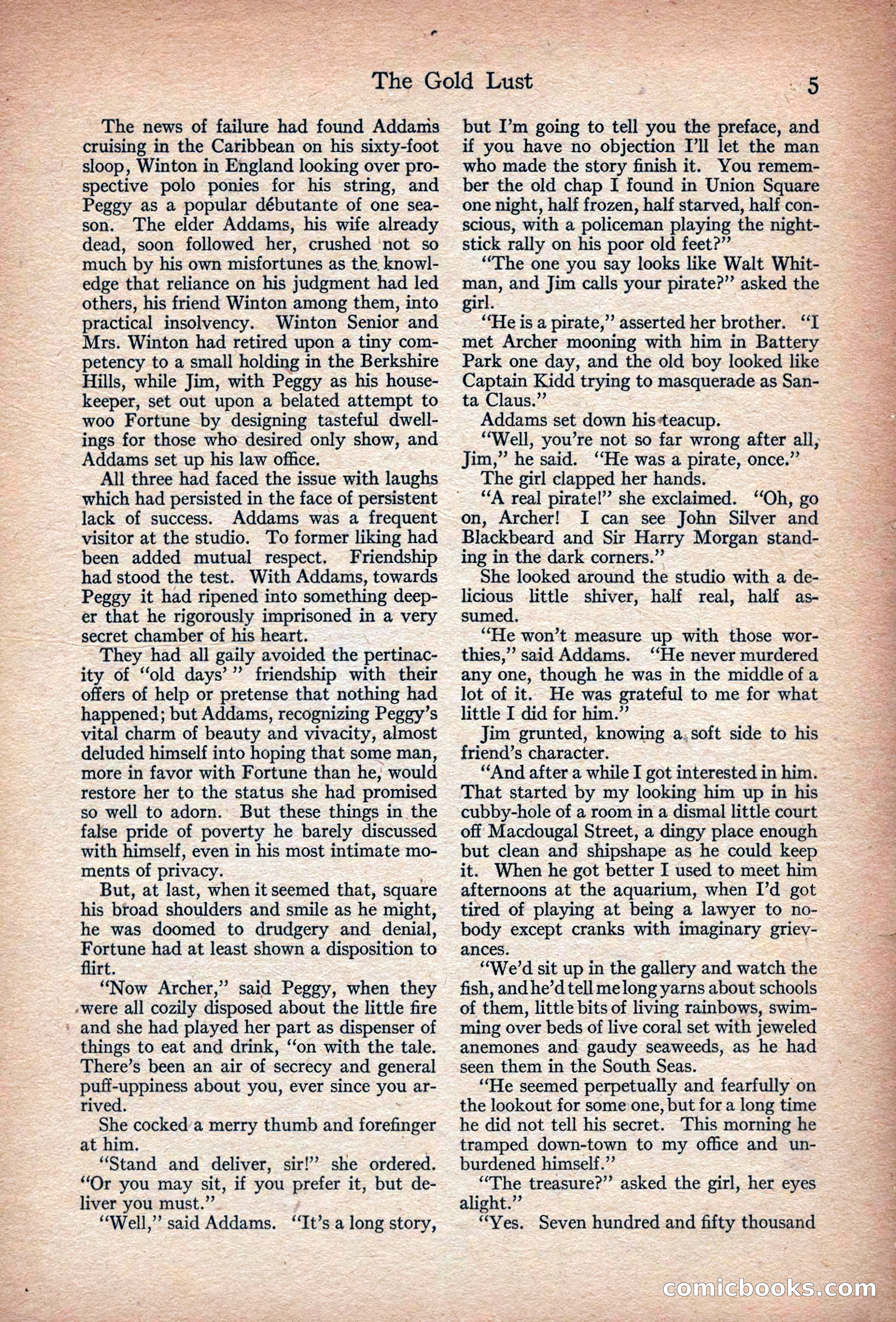 Adventure, November 1915 — page 7 of 228