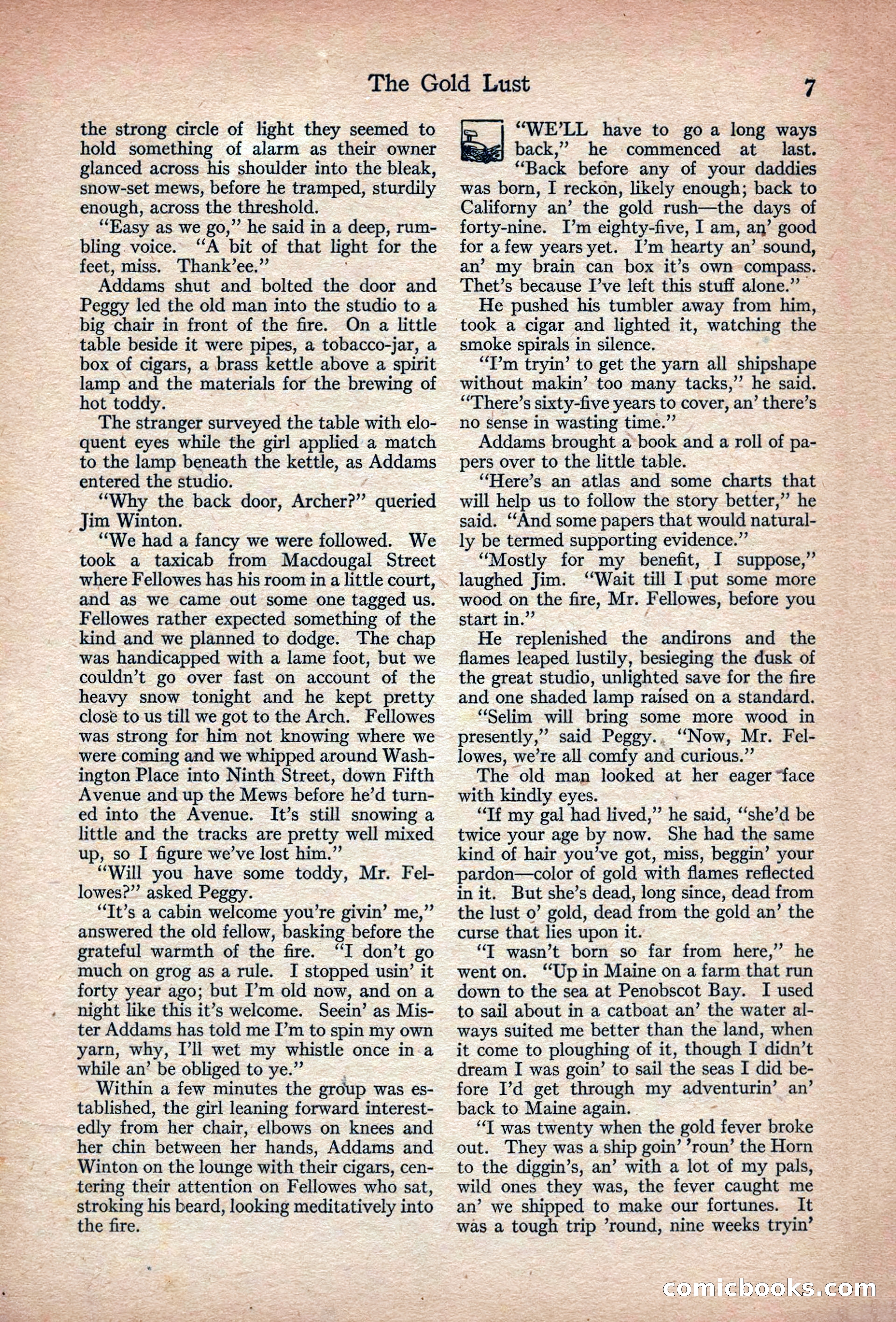 Adventure, November 1915 — page 9 of 228
