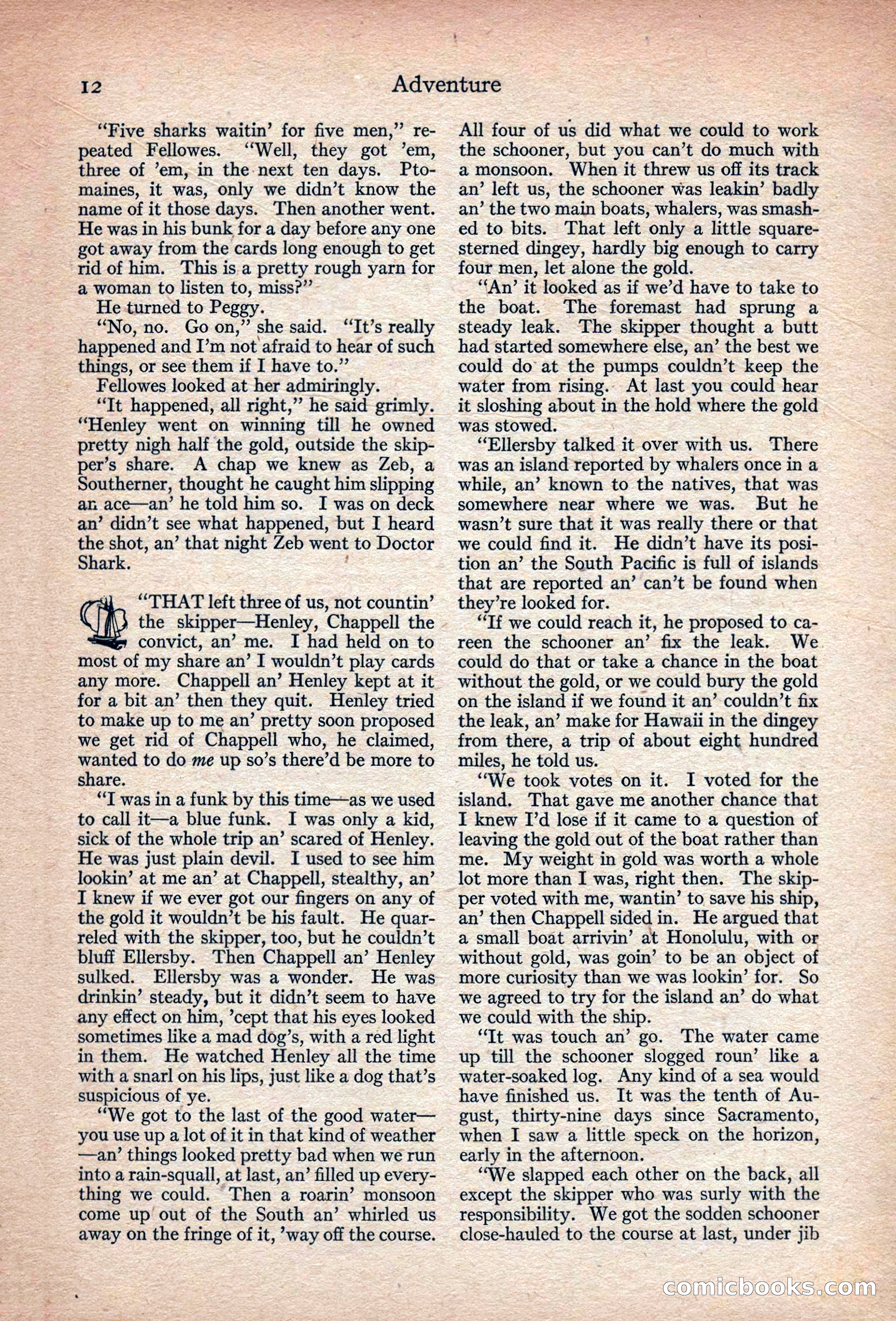 Adventure, November 1915 — page 14 of 228
