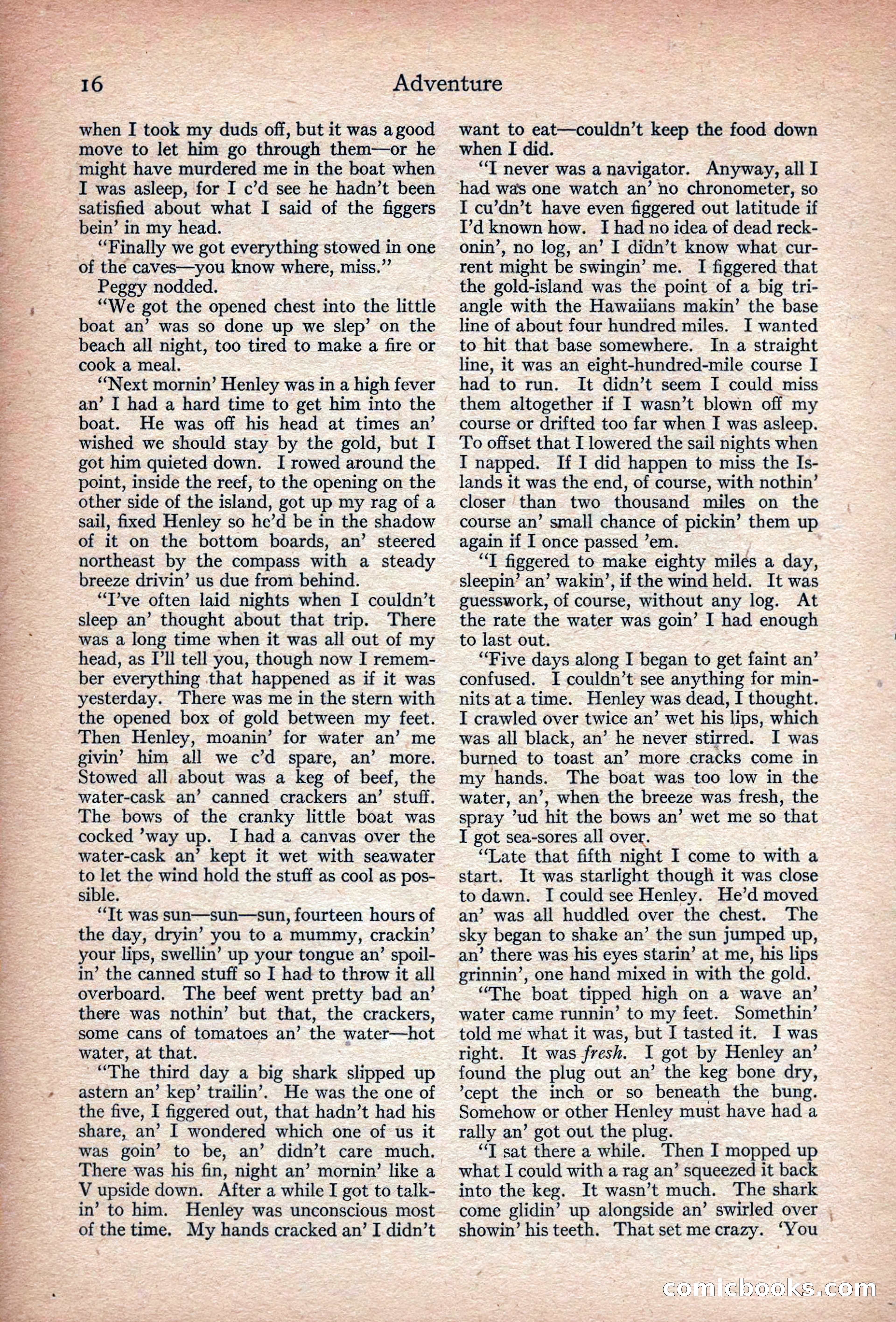 Adventure, November 1915 — page 18 of 228