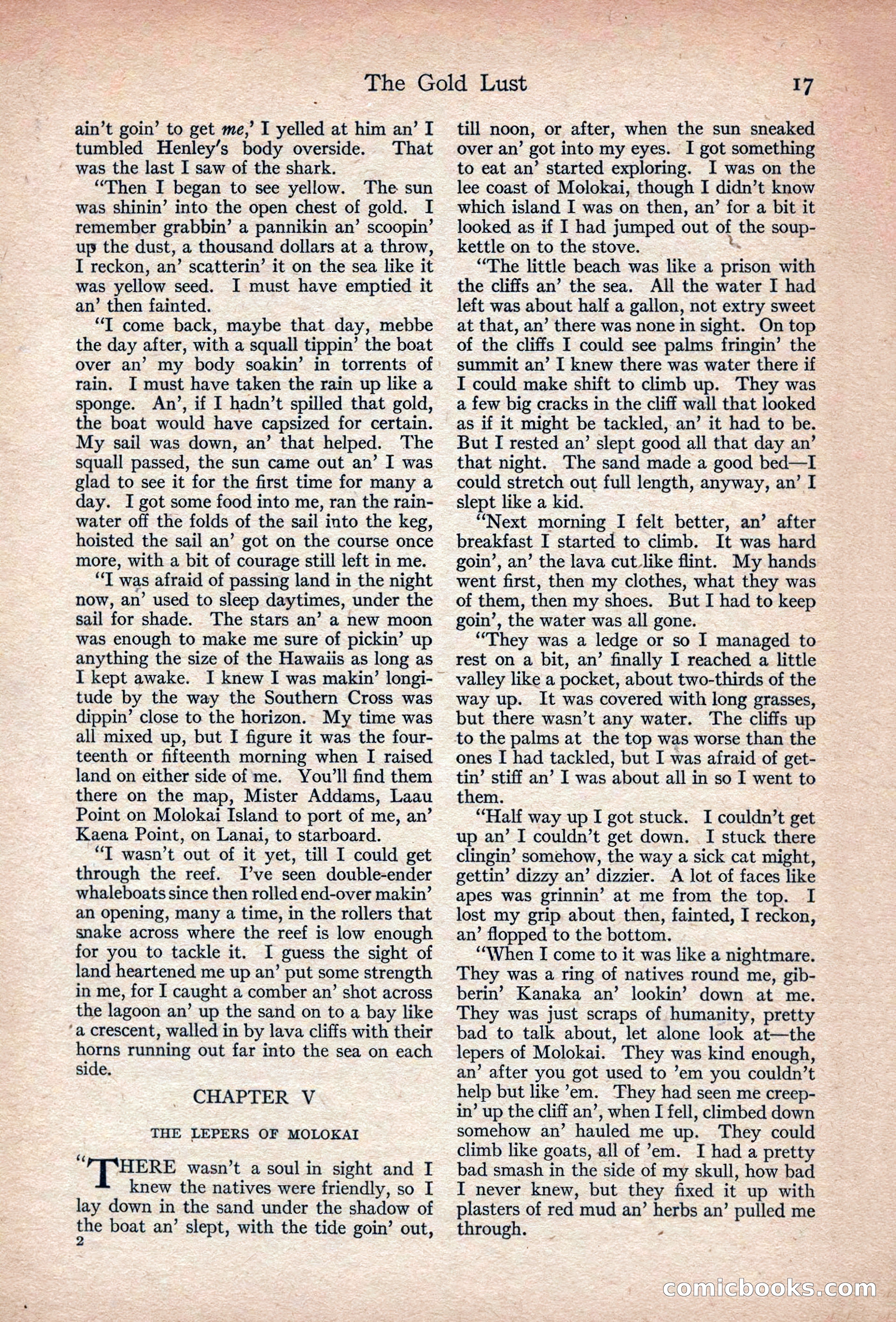 Adventure, November 1915 — page 19 of 228