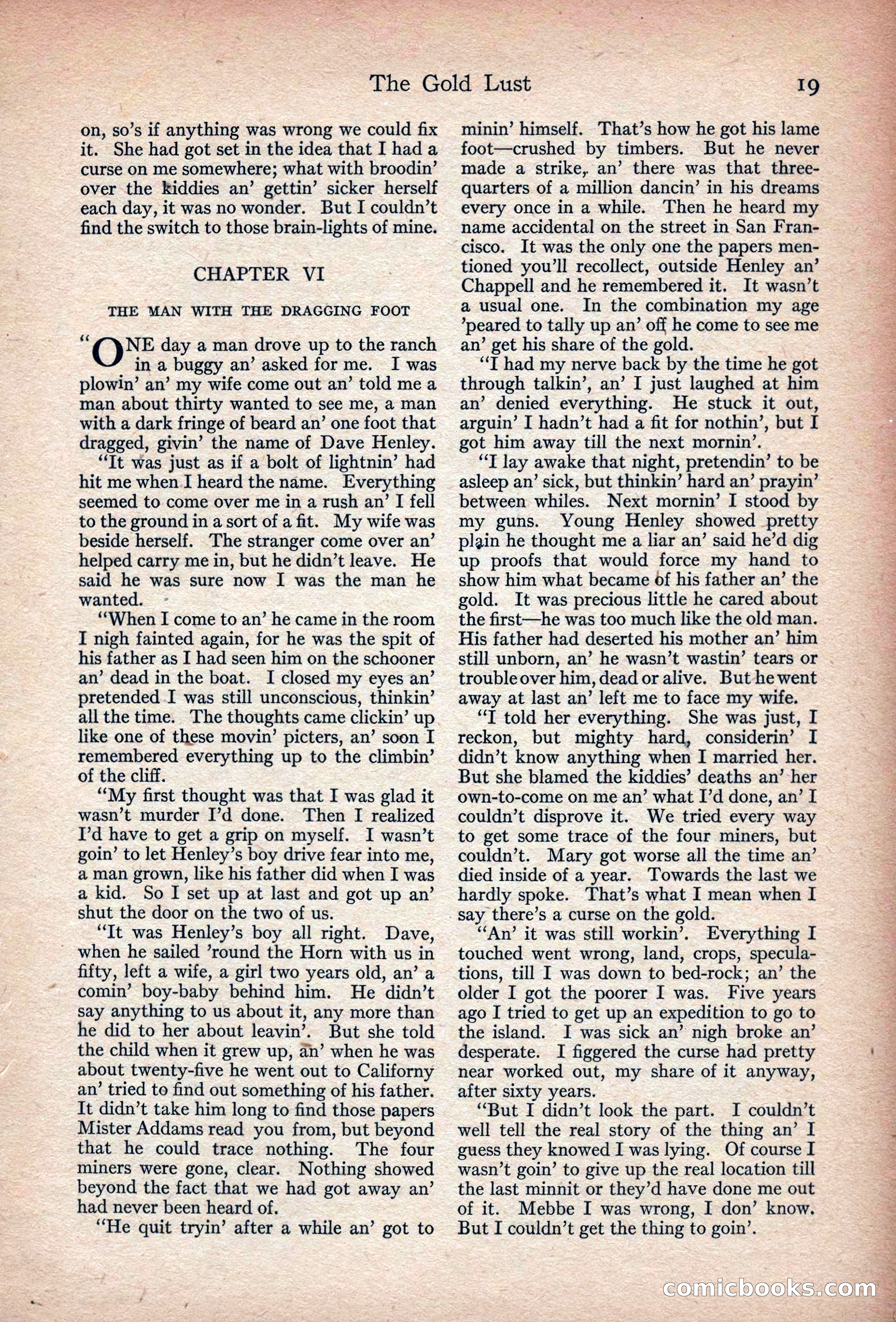 Adventure, November 1915 — page 21 of 228