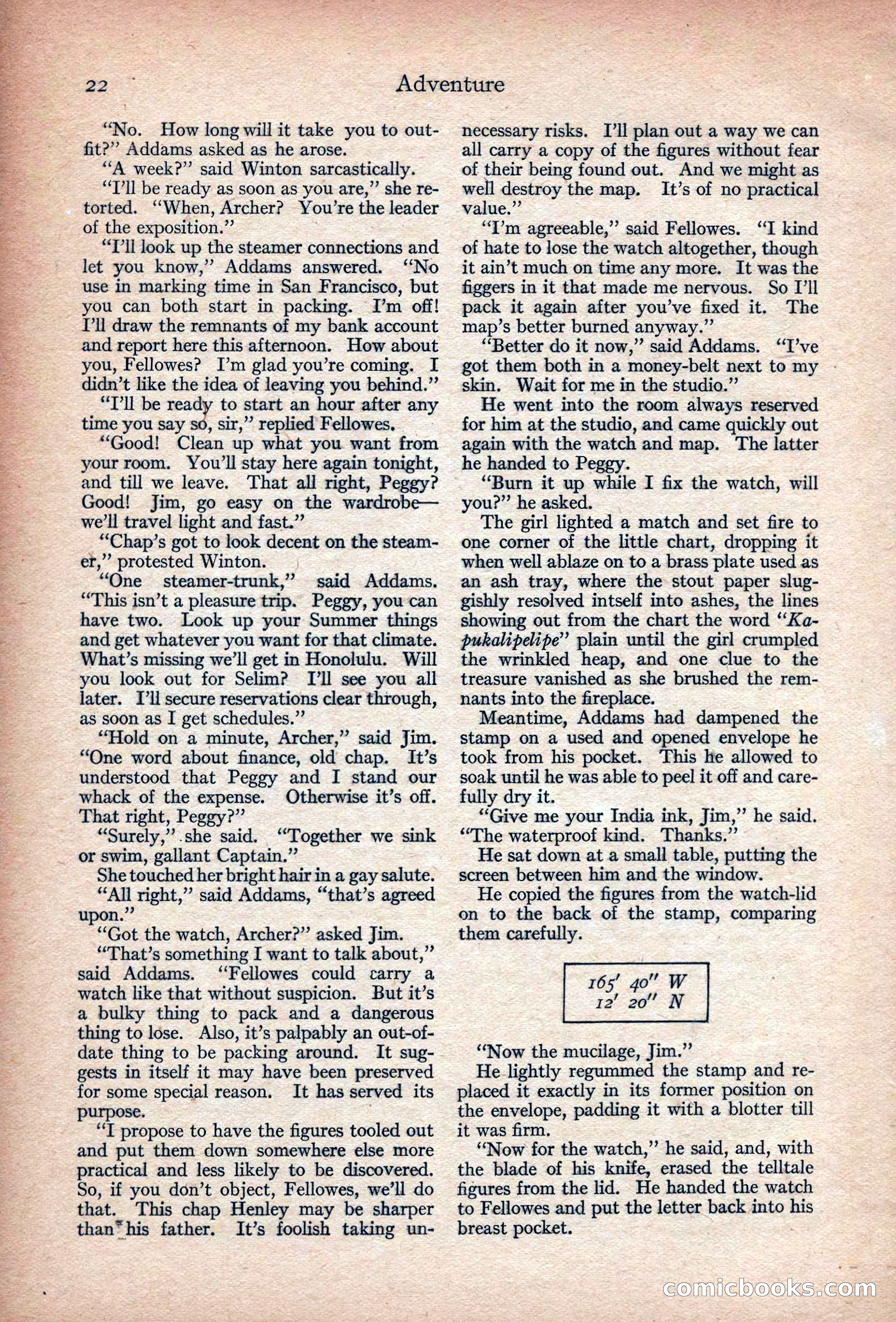 Adventure, November 1915 — page 24 of 228