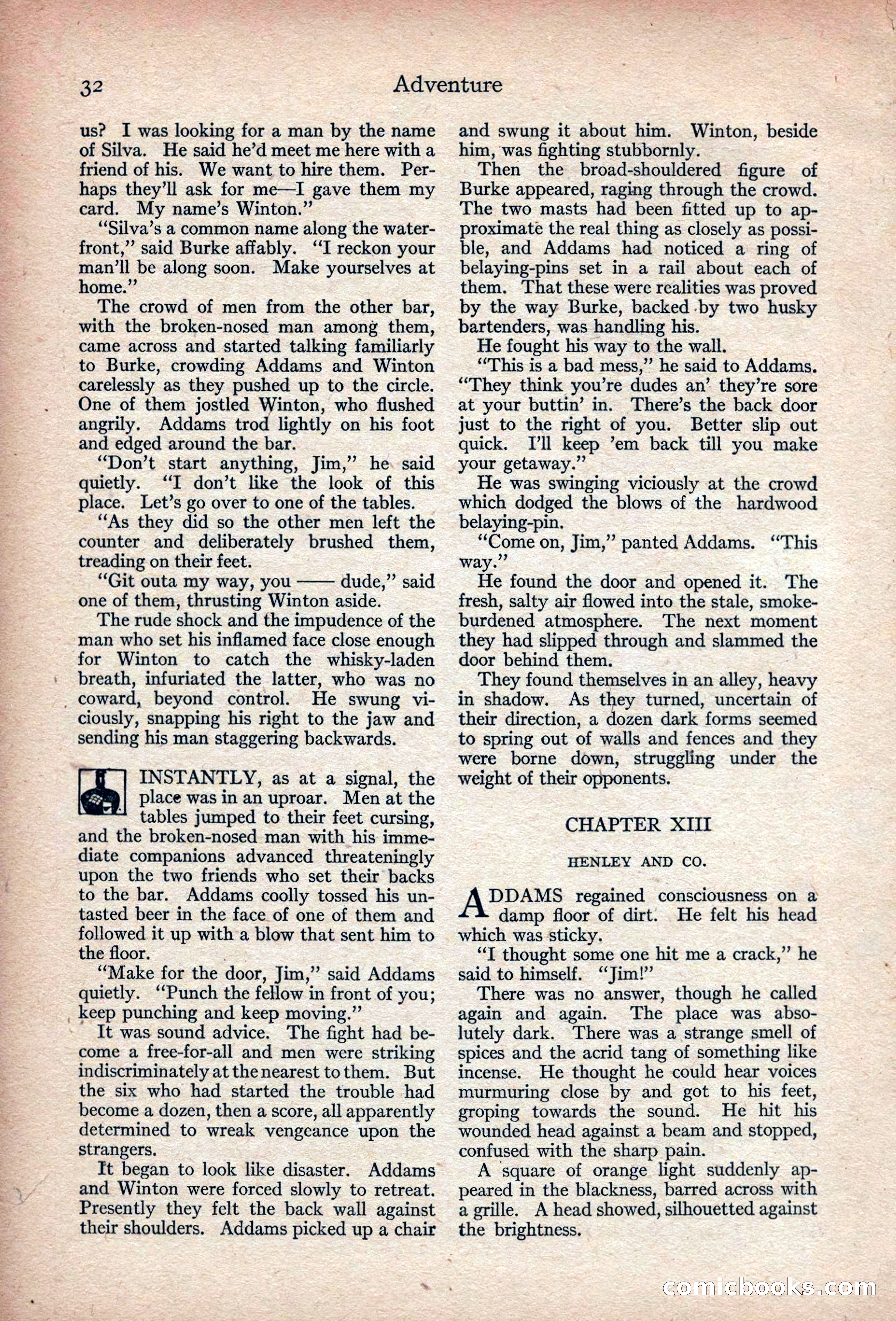 Adventure, November 1915 — page 34 of 228