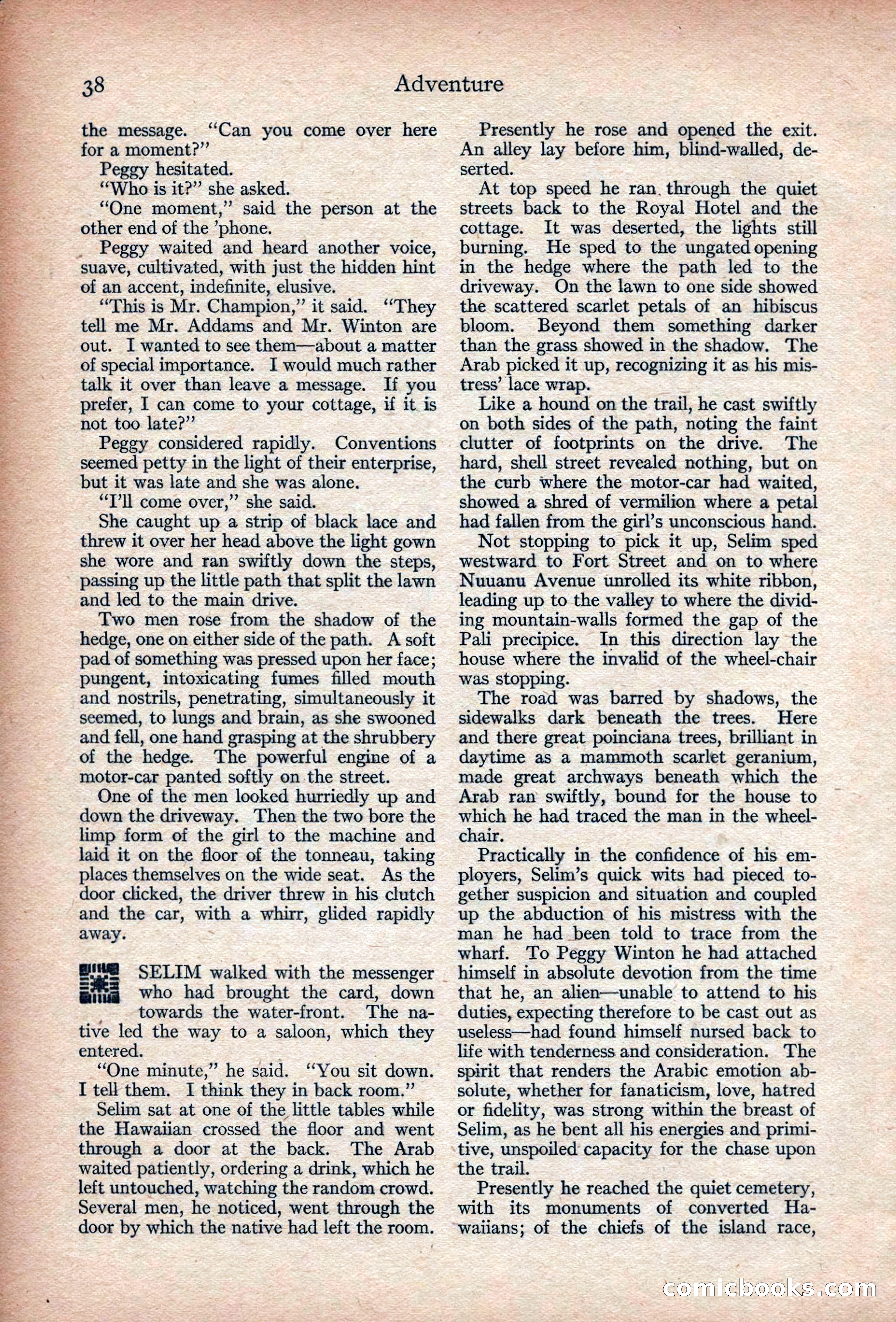 Adventure, November 1915 — page 40 of 228