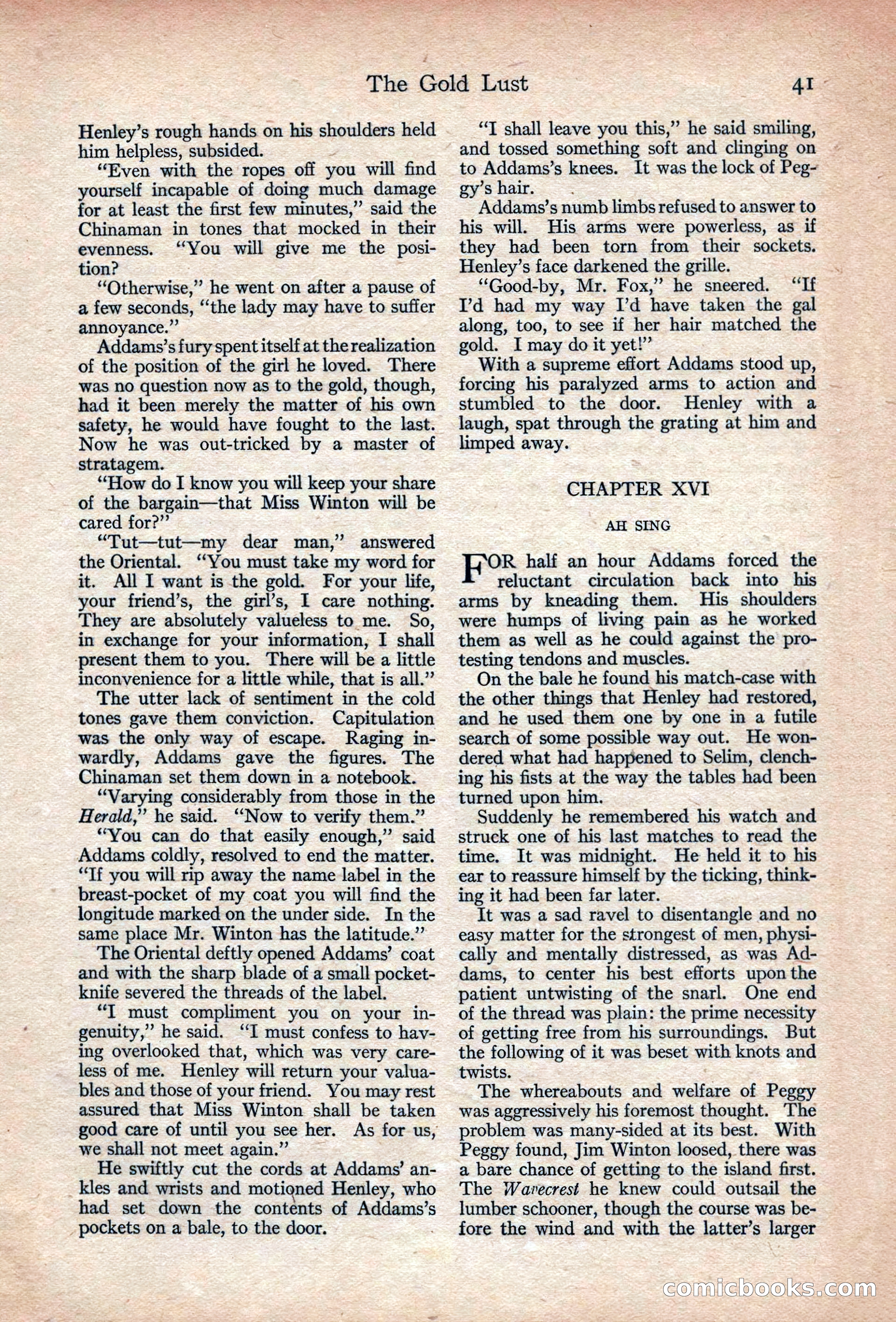 Adventure, November 1915 — page 43 of 228