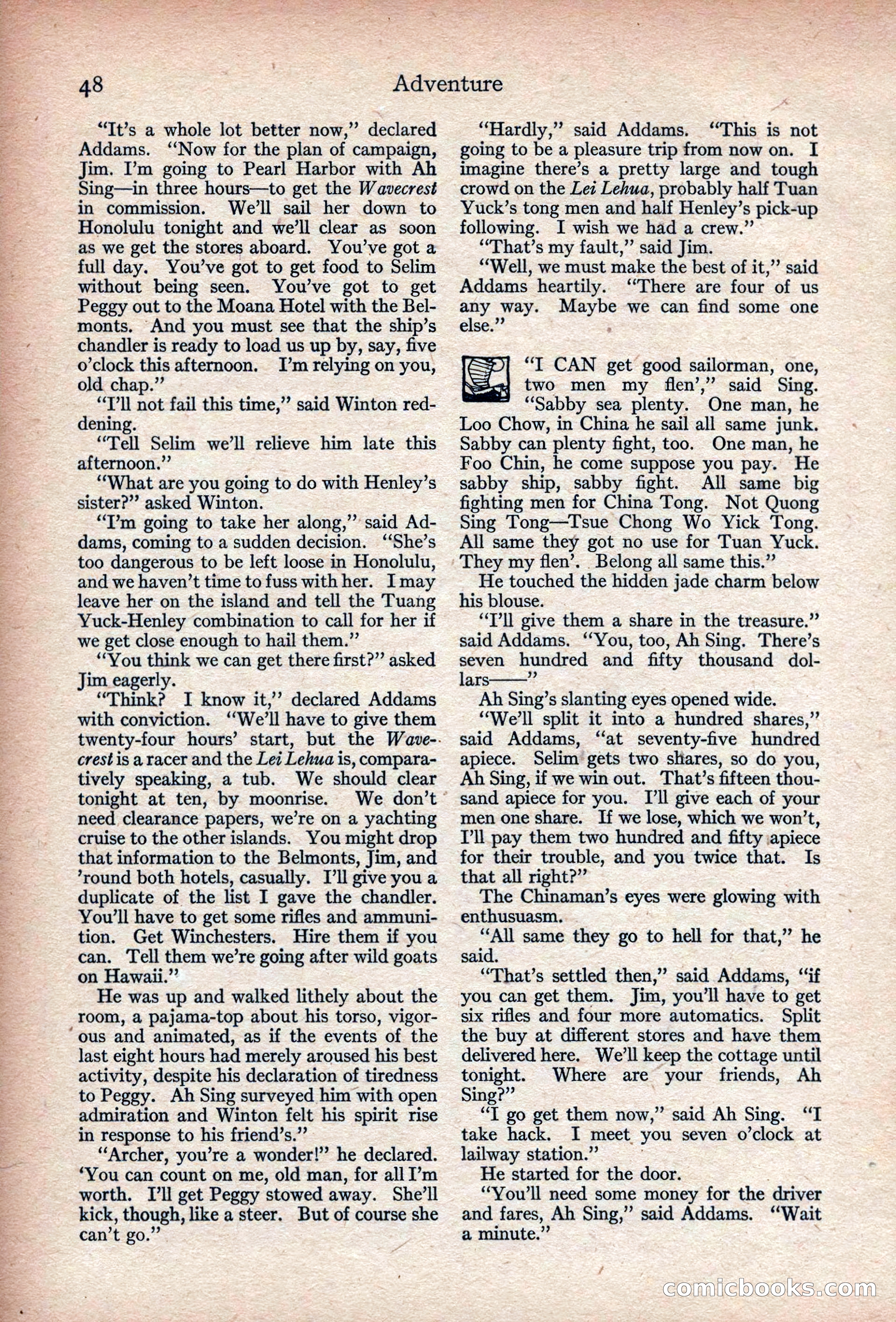 Adventure, November 1915 — page 50 of 228