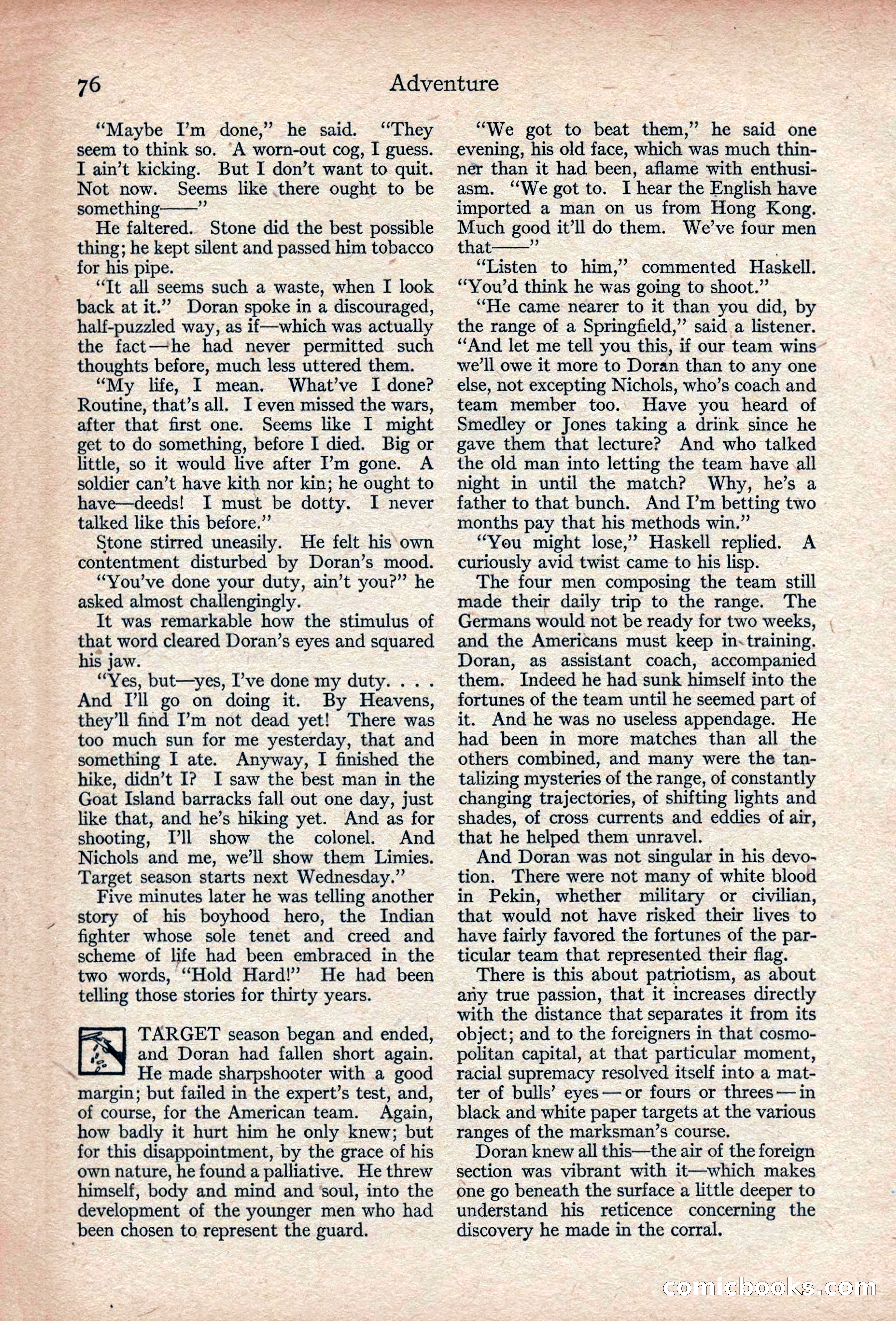 Adventure, November 1915 — page 78 of 228