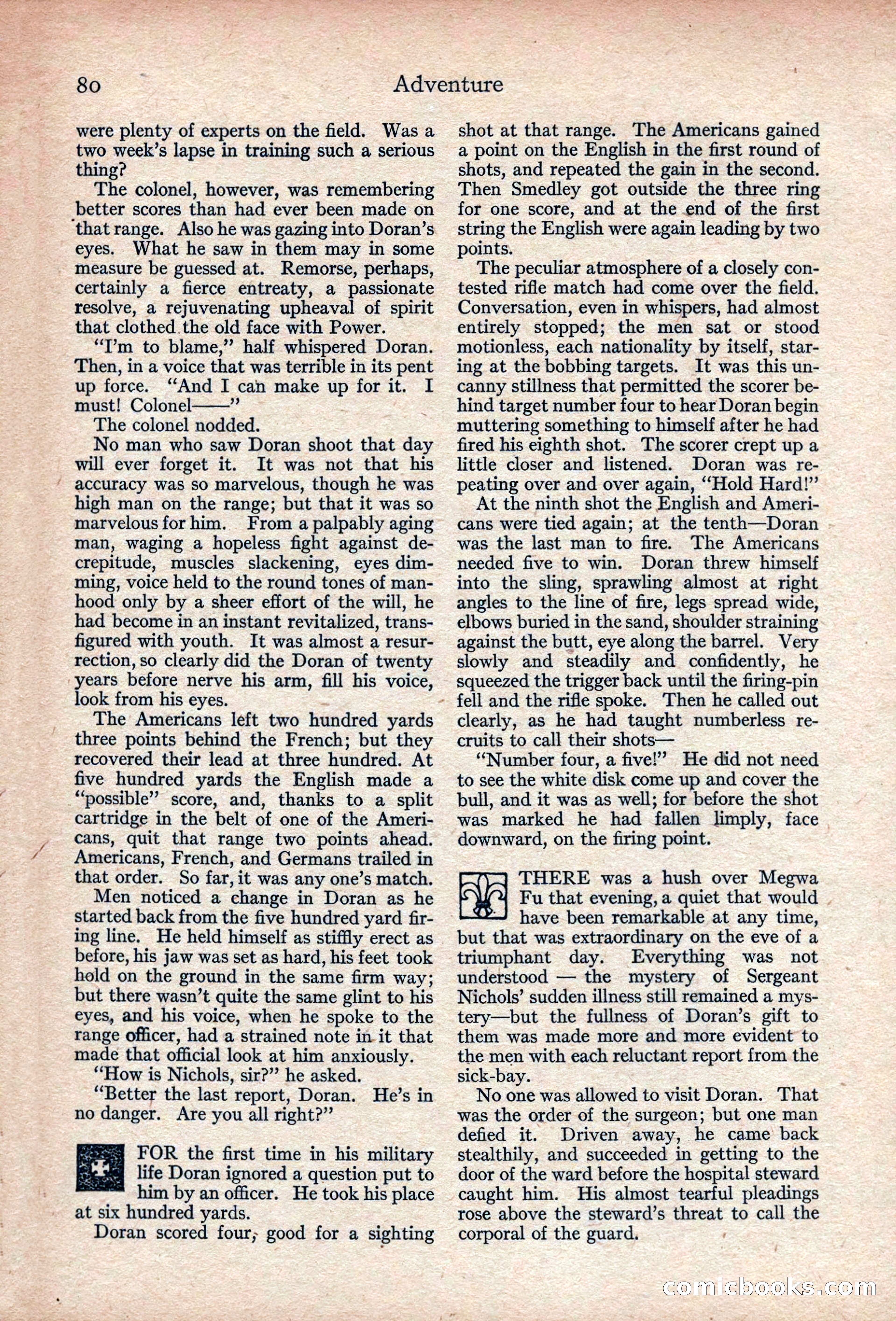 Adventure, November 1915 — page 82 of 228