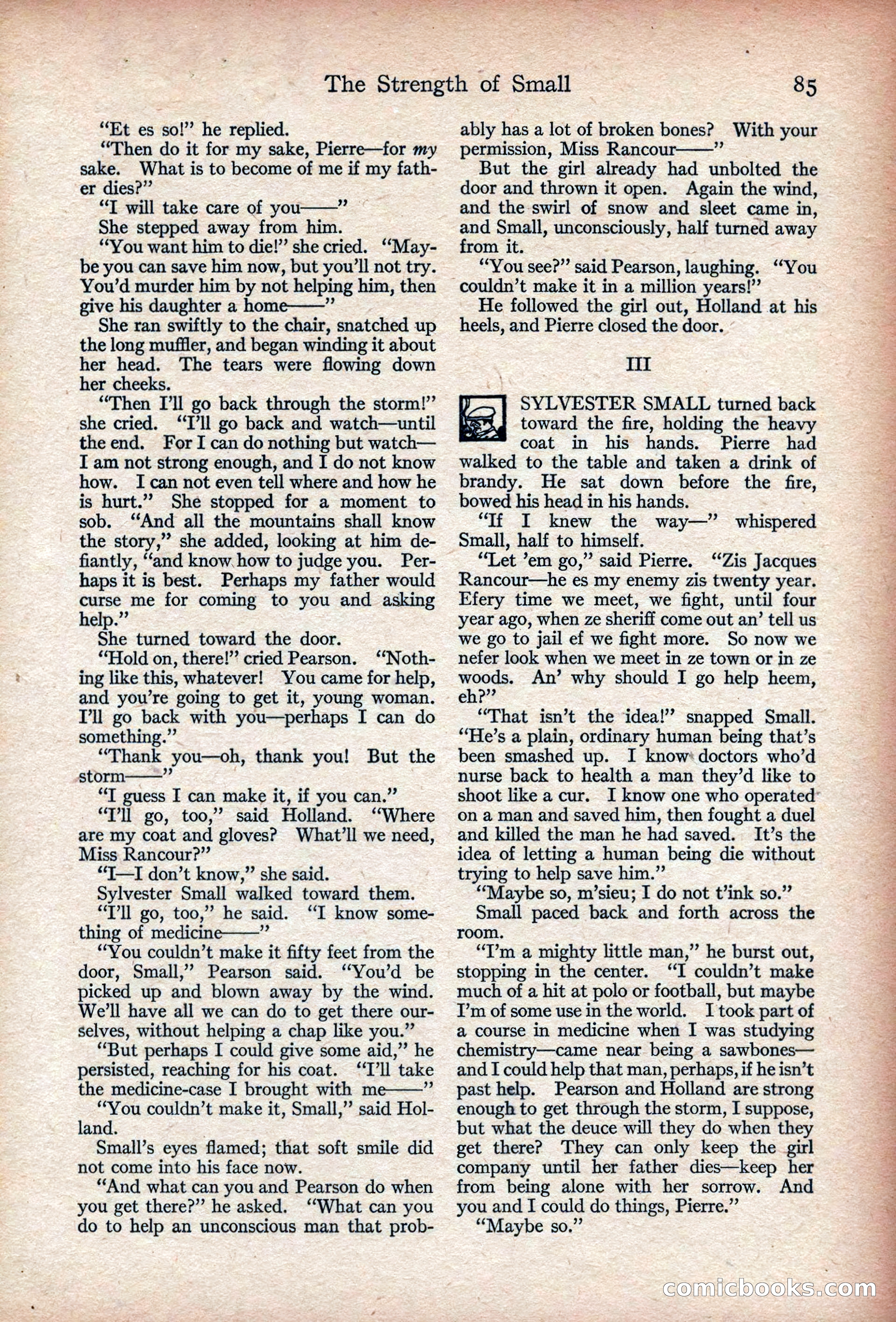 Adventure, November 1915 — page 87 of 228