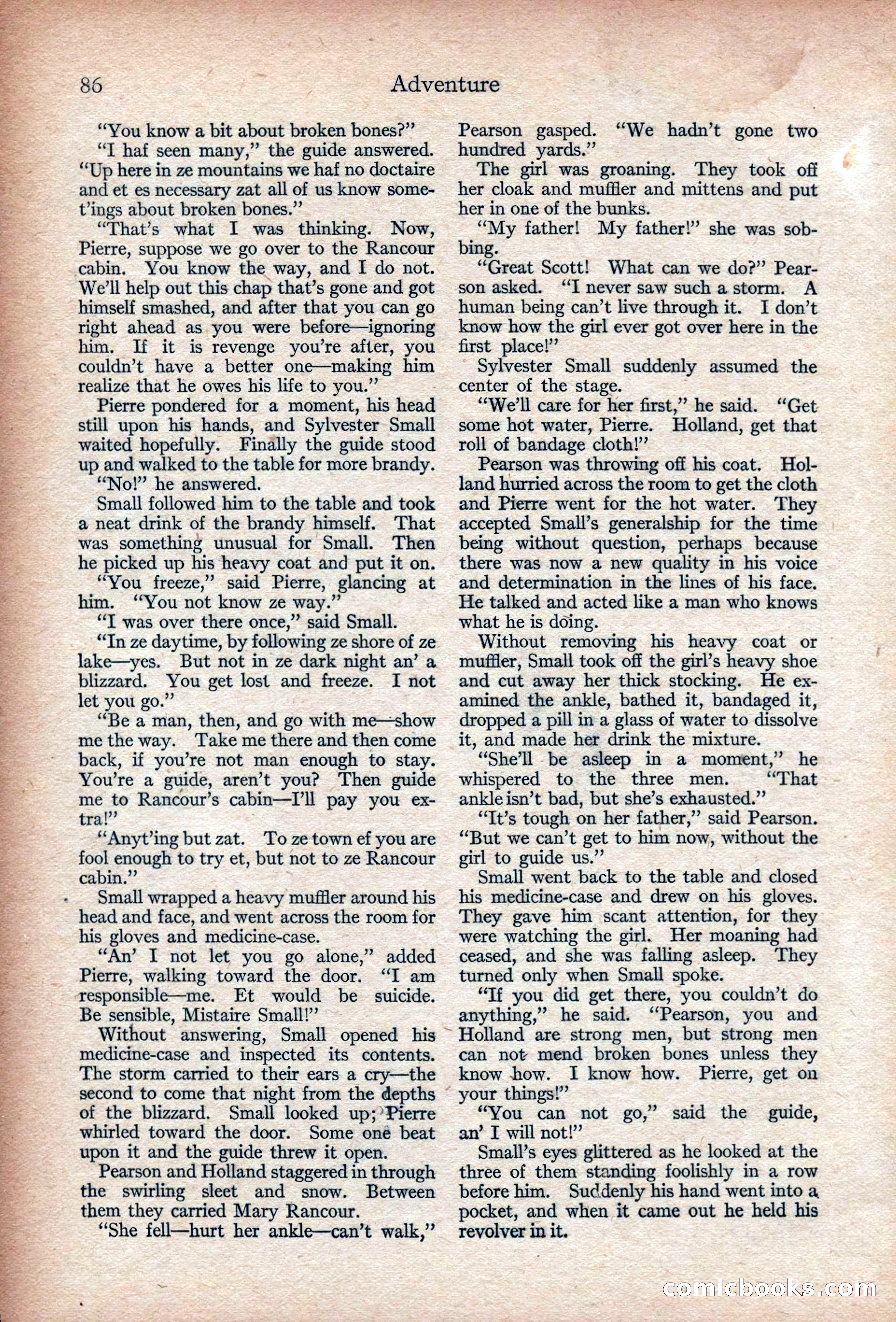 Adventure, November 1915 — page 88 of 228