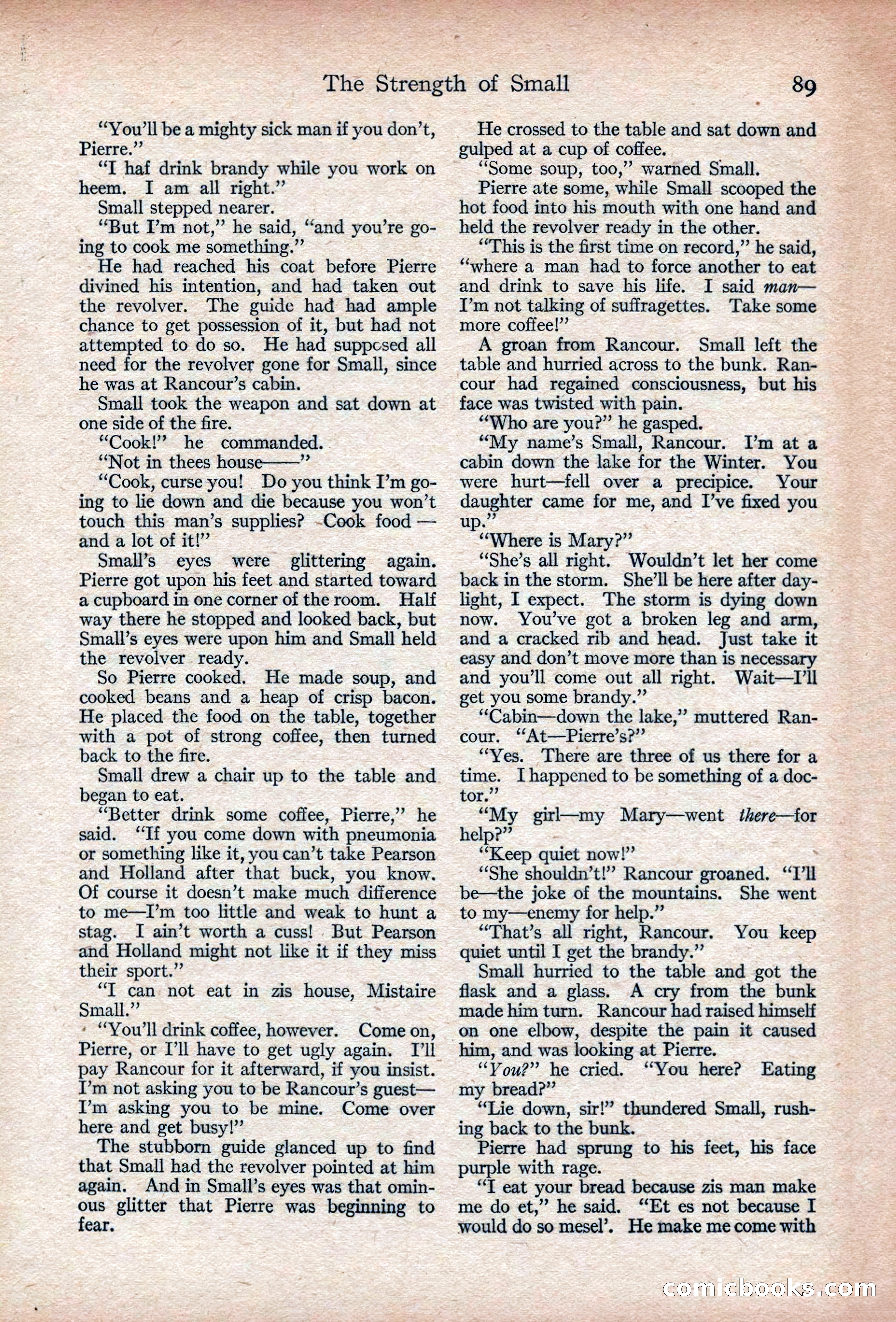 Adventure, November 1915 — page 91 of 228