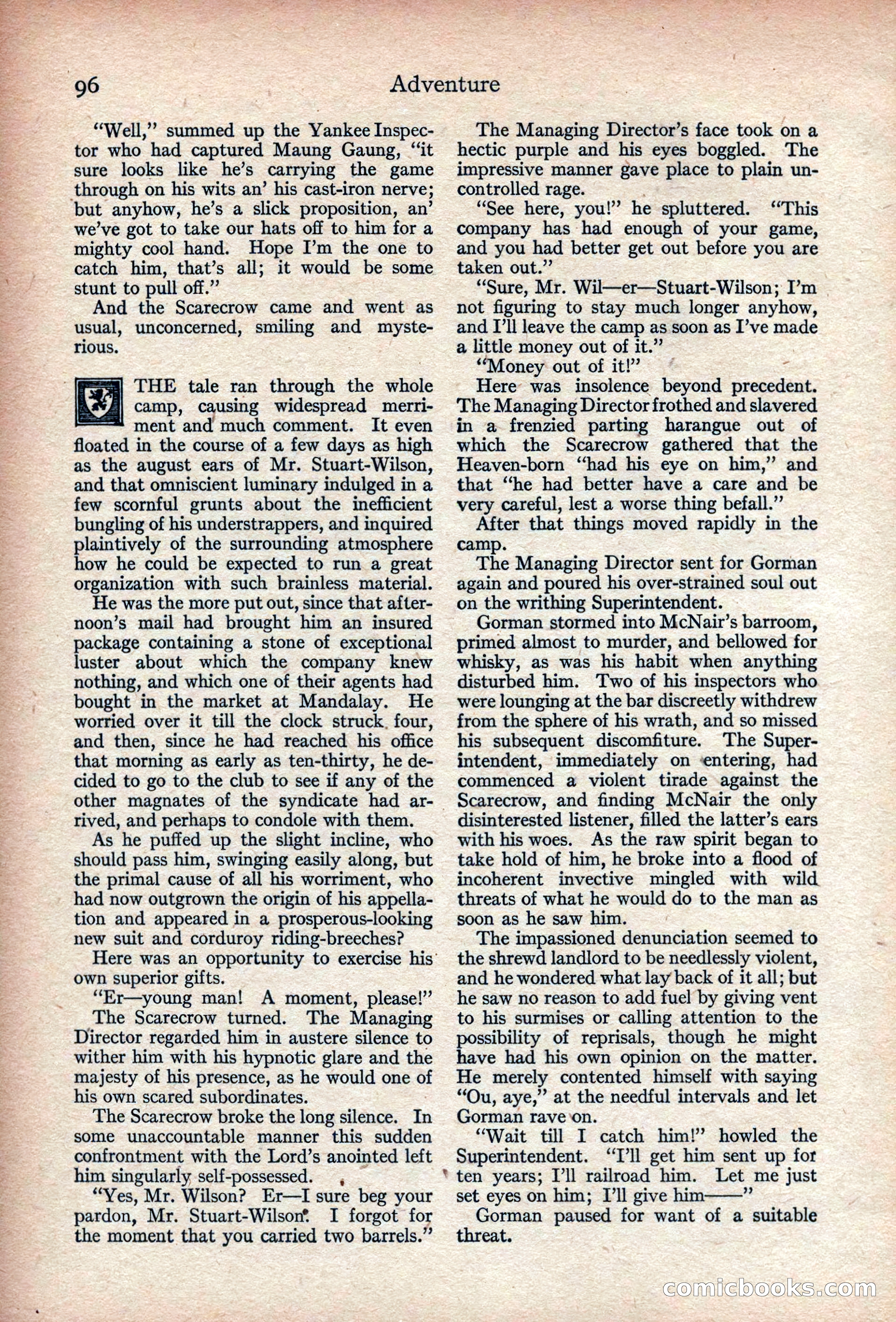 Adventure, November 1915 — page 98 of 228