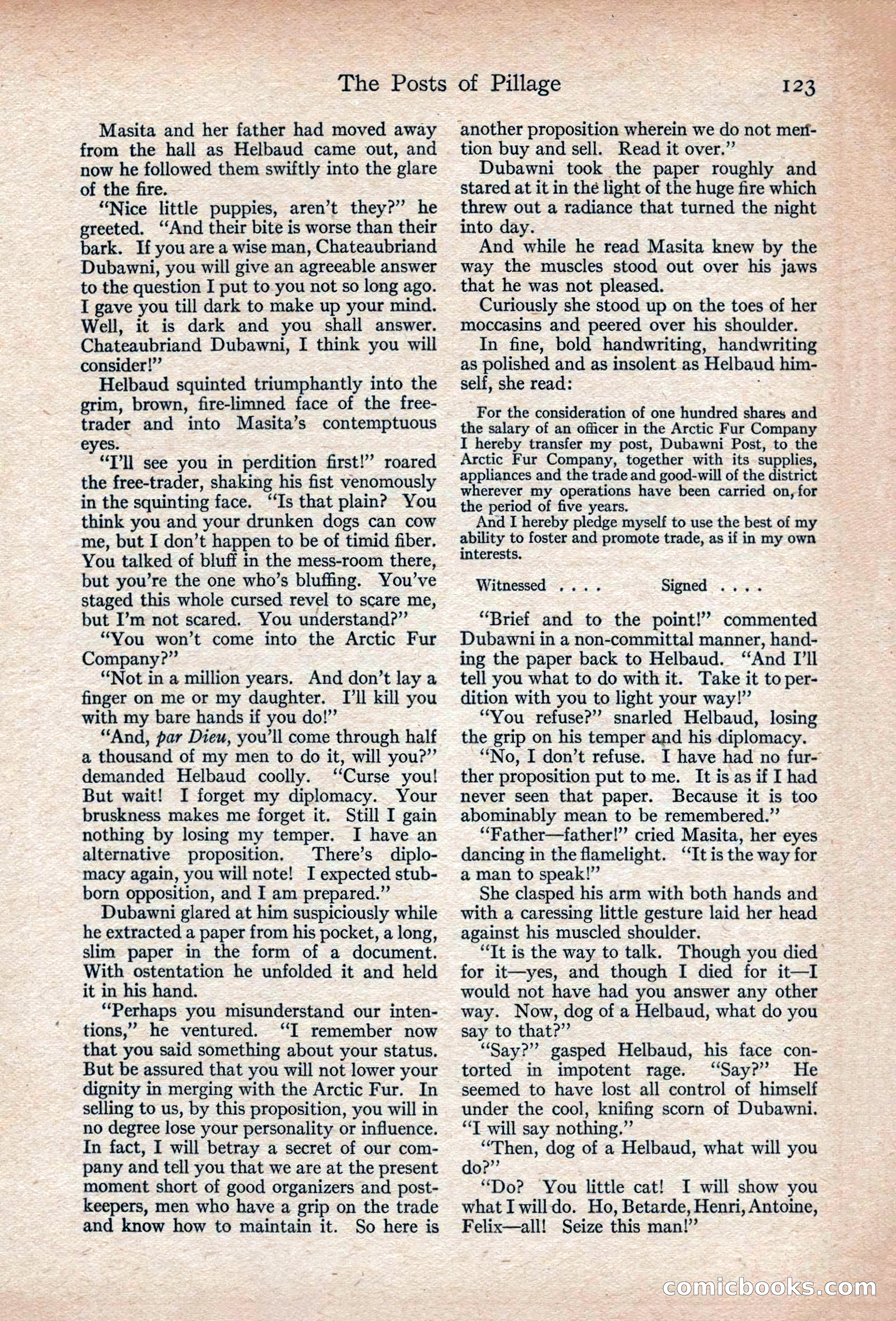 Adventure, November 1915 — page 125 of 228
