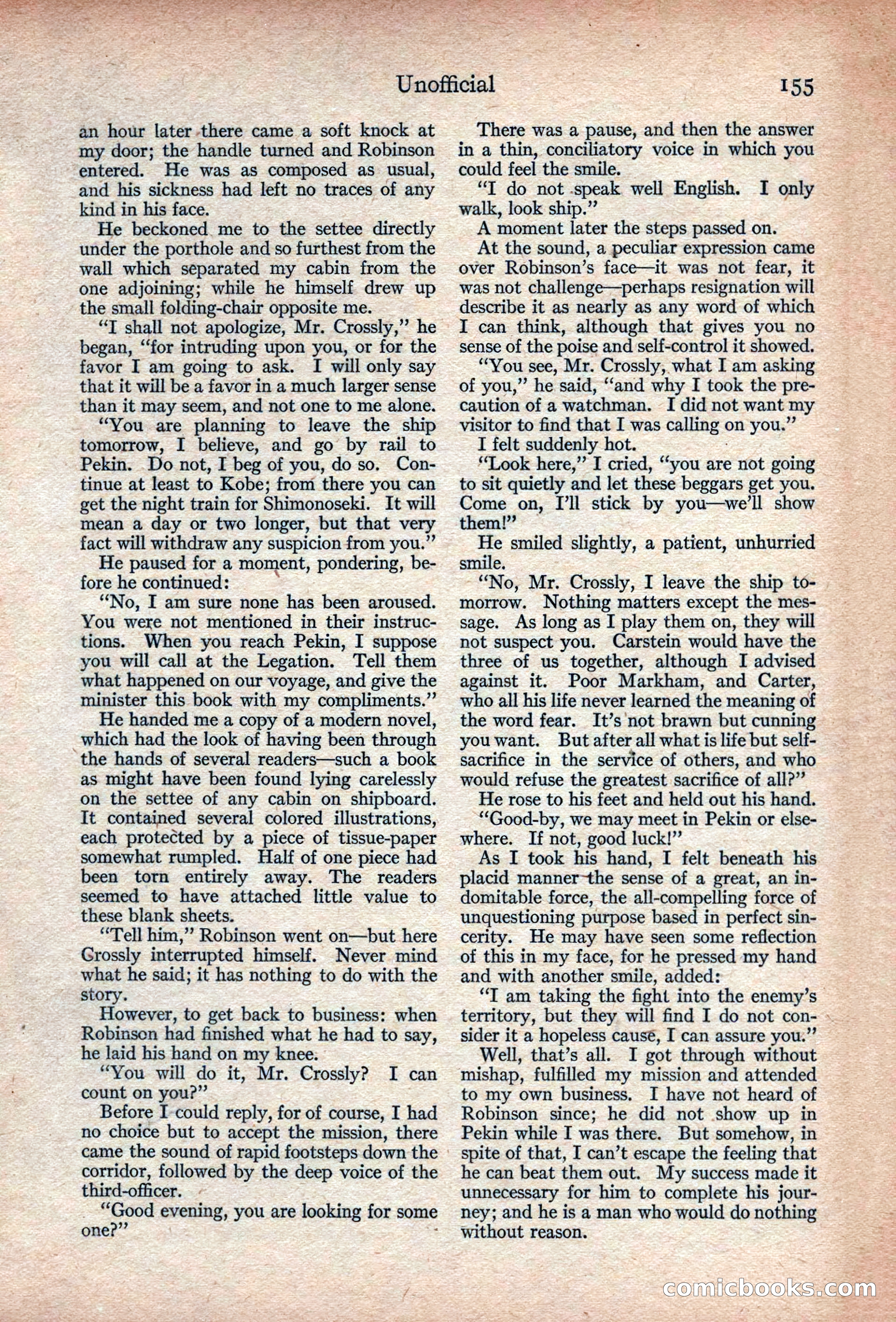 Adventure, November 1915 — page 157 of 228