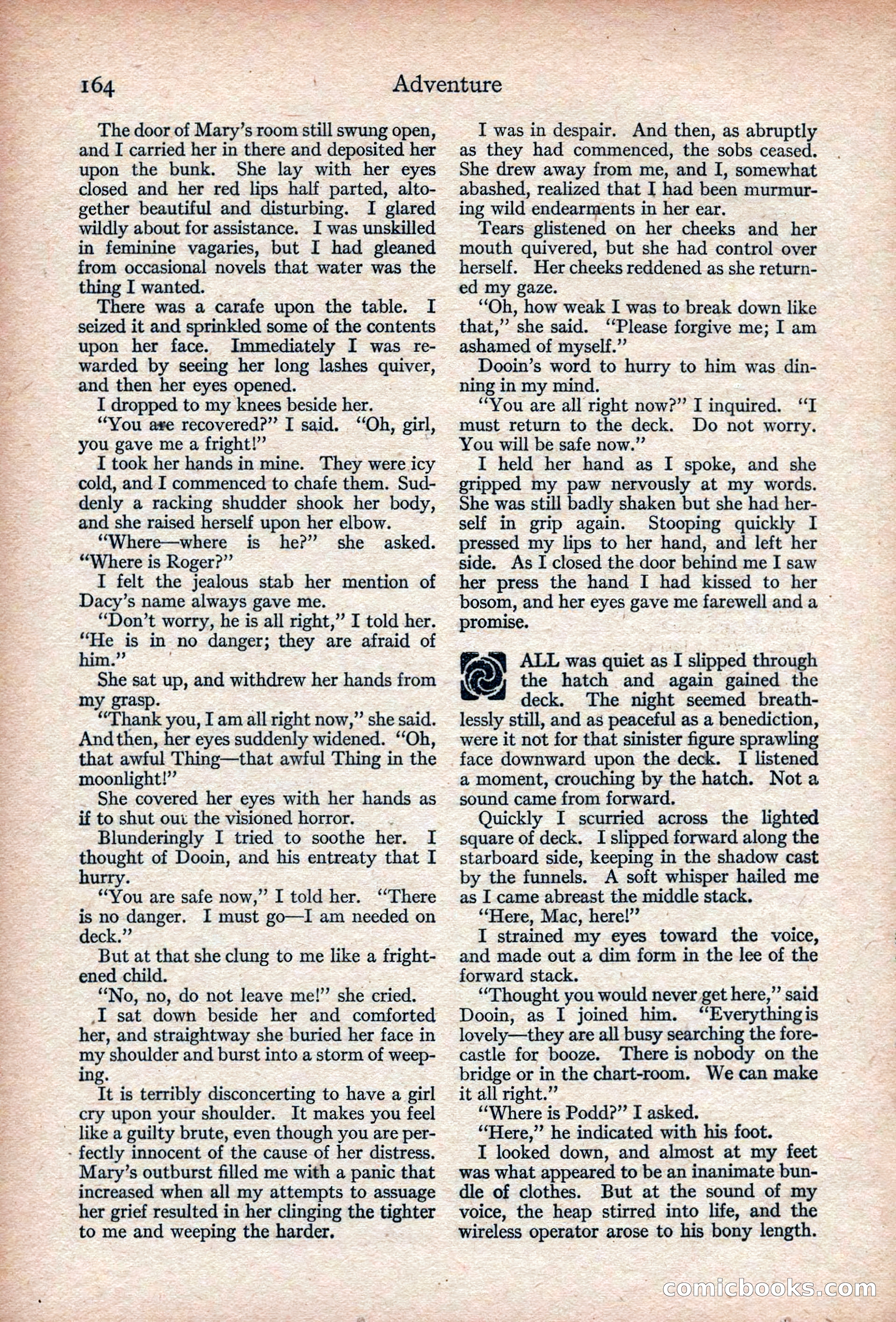 Adventure, November 1915 — page 166 of 228