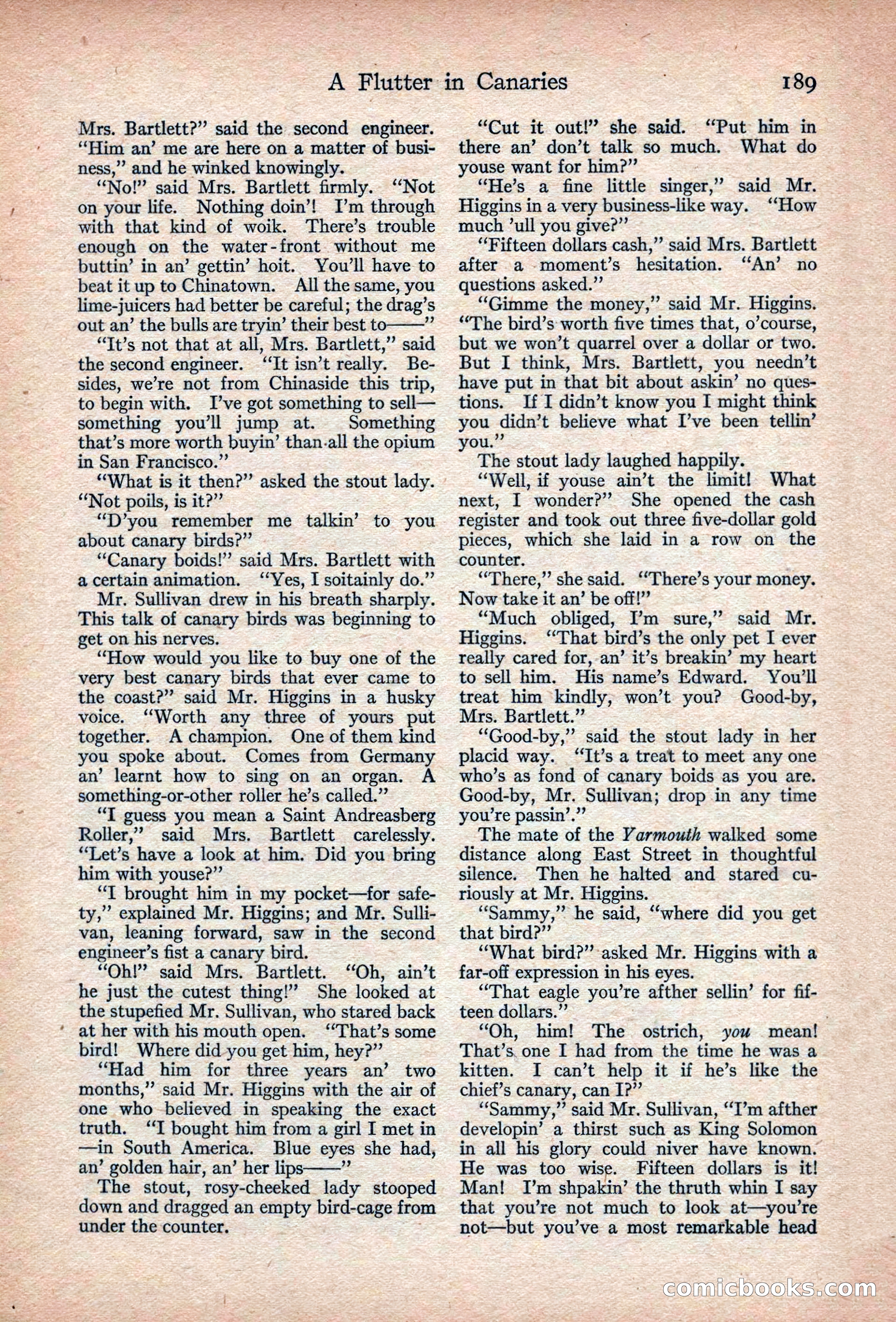 Adventure, November 1915 — page 191 of 228
