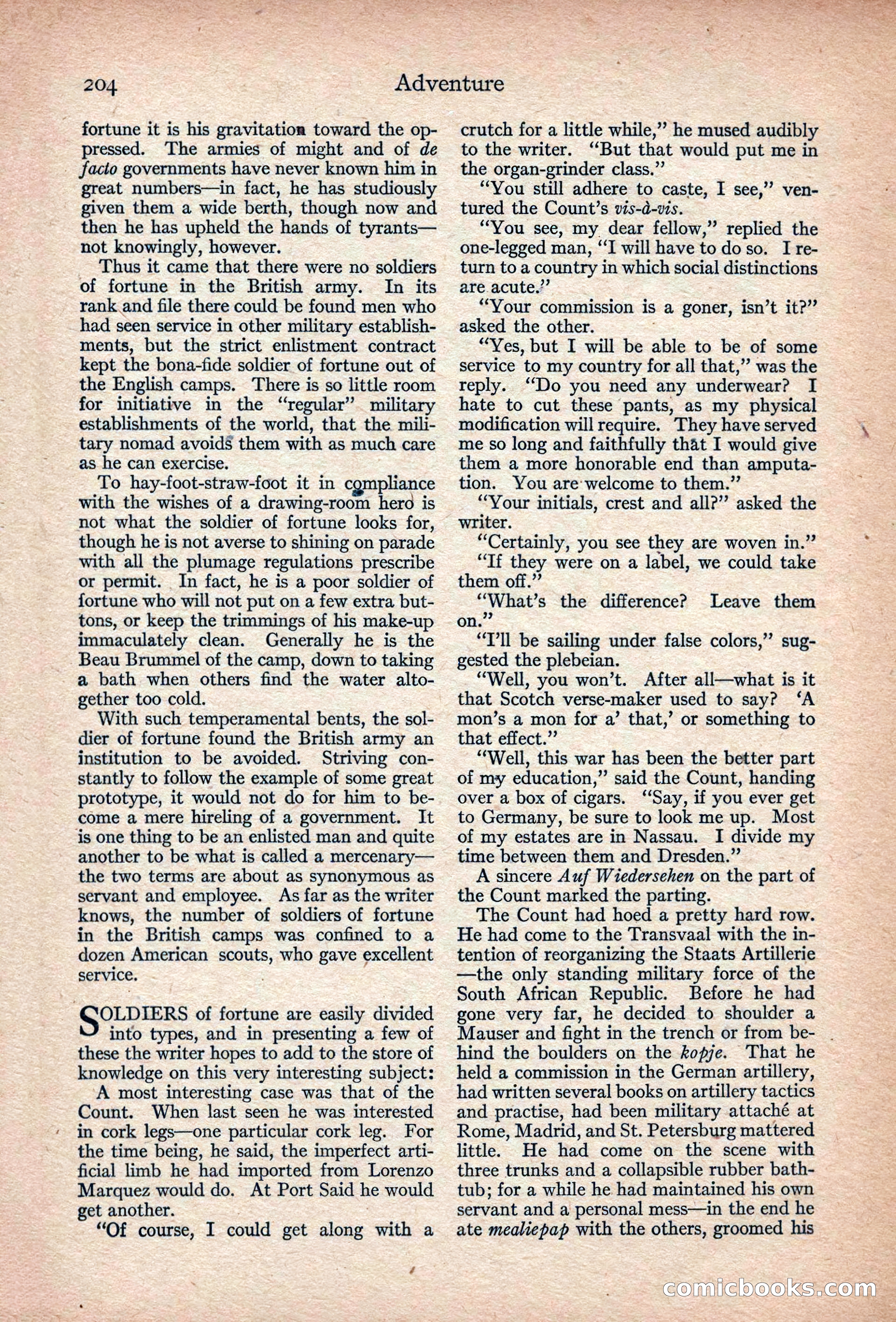 Adventure, November 1915 — page 206 of 228