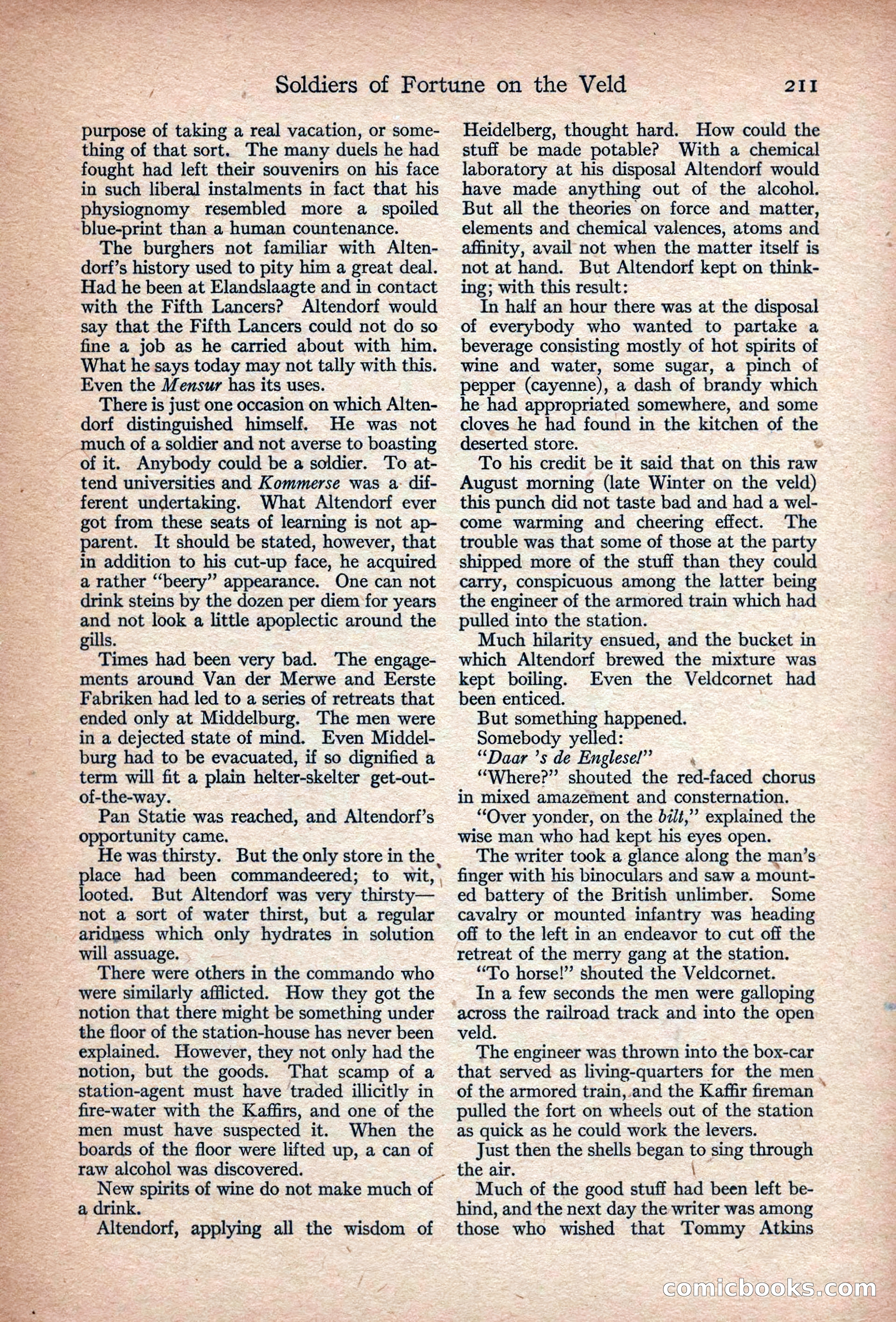 Adventure, November 1915 — page 213 of 228
