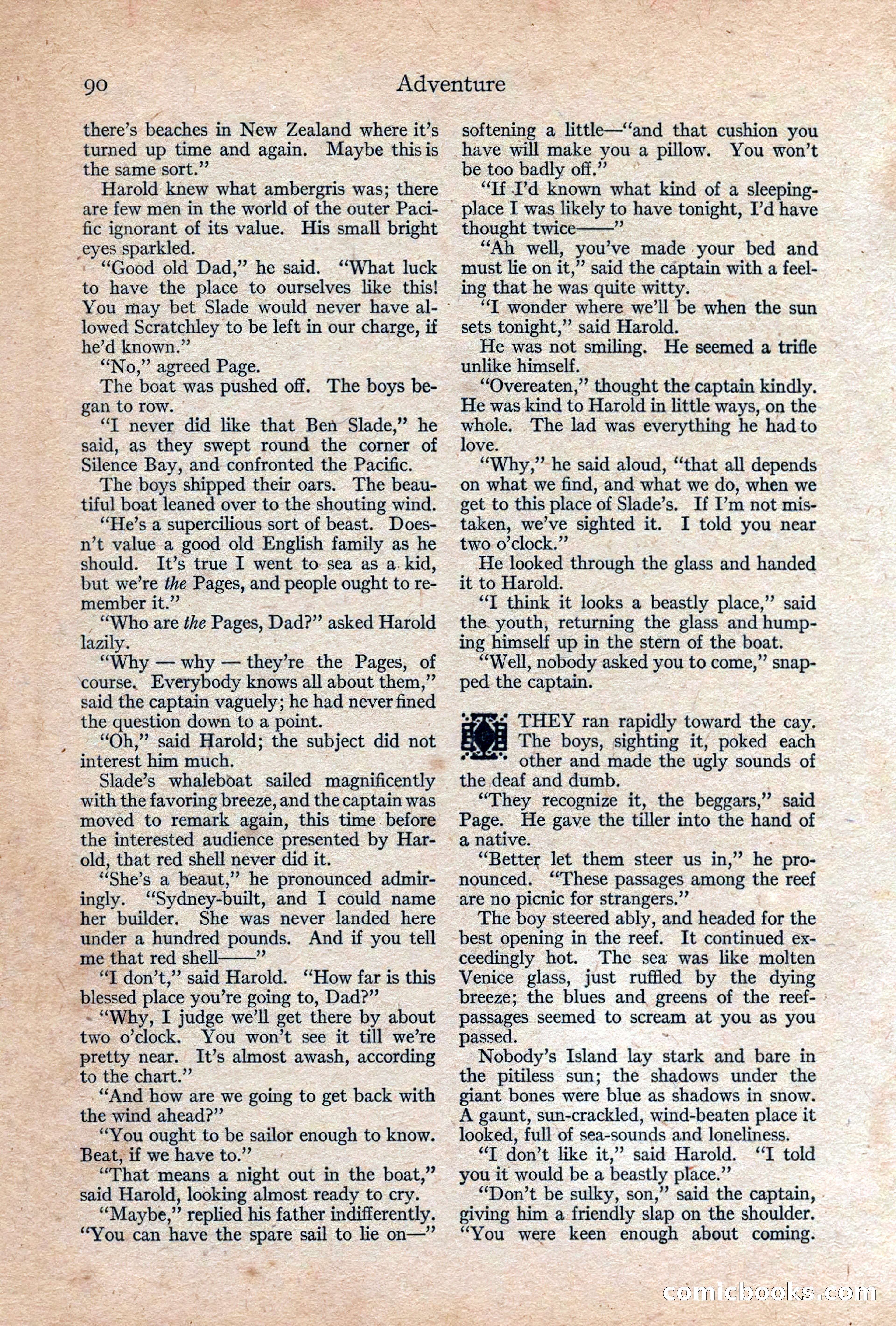 Adventure, February 1917 — page 92 of 228