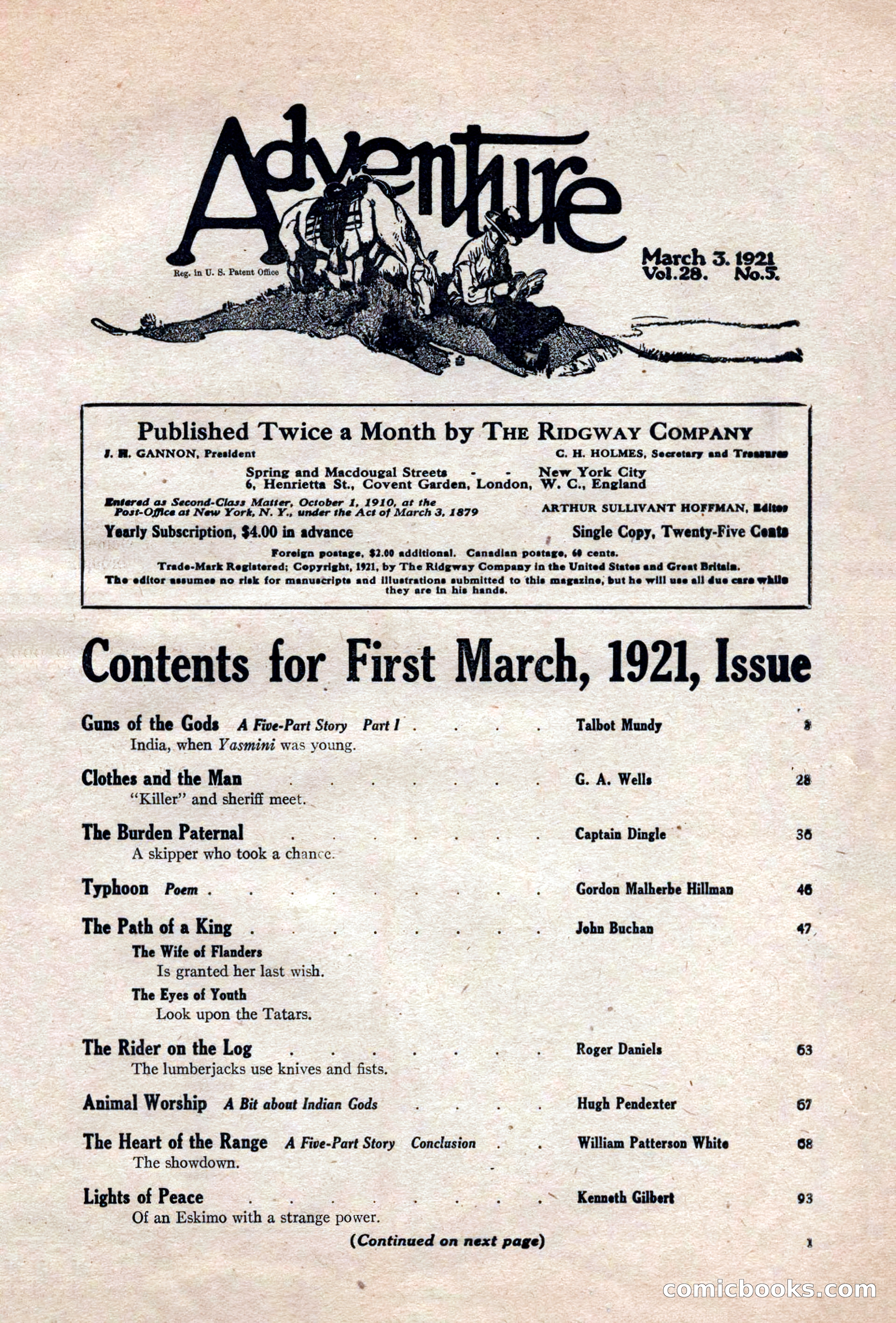 Adventure Magazine Cover — page 11 of 204