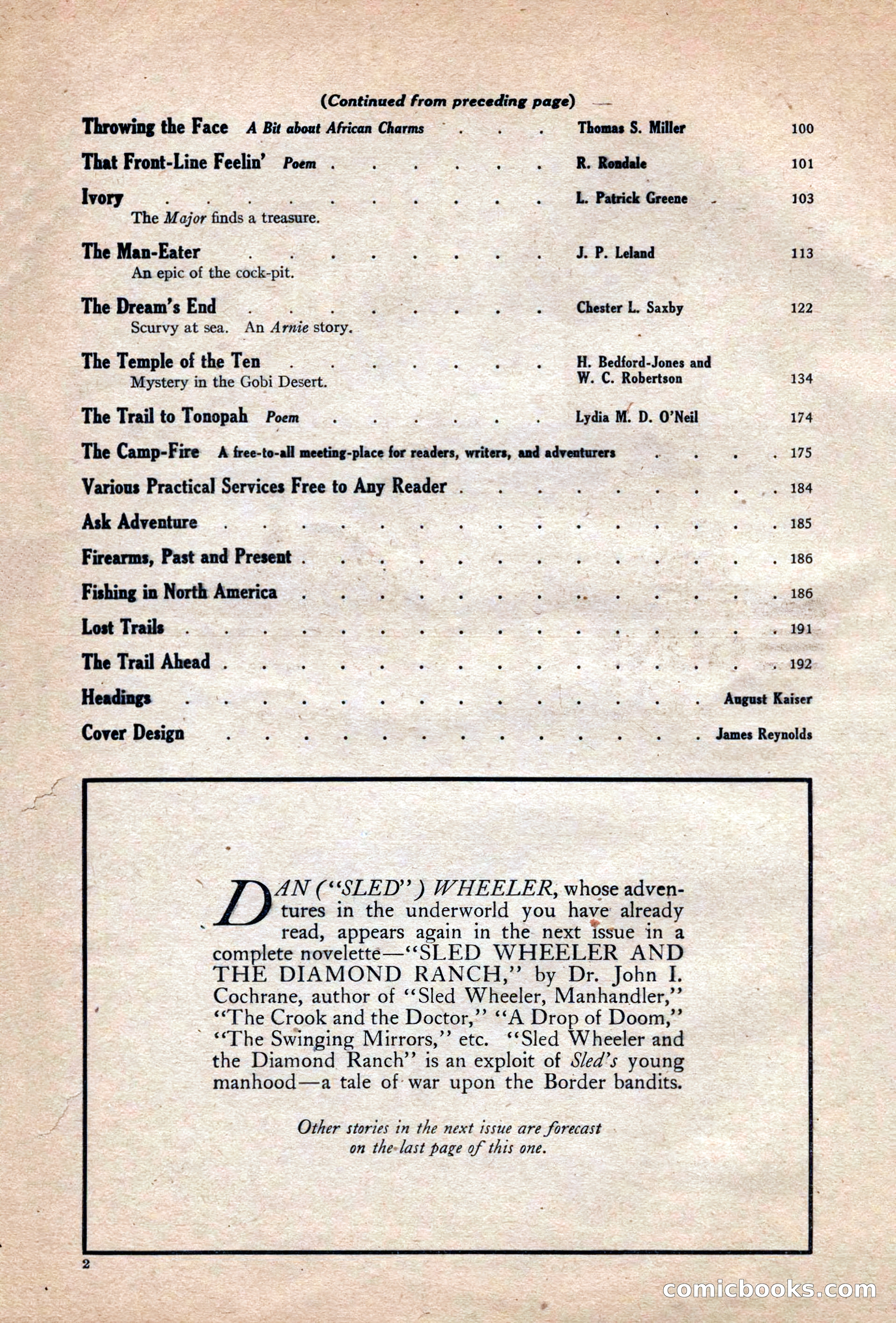 Adventure Magazine Cover — page 12 of 204