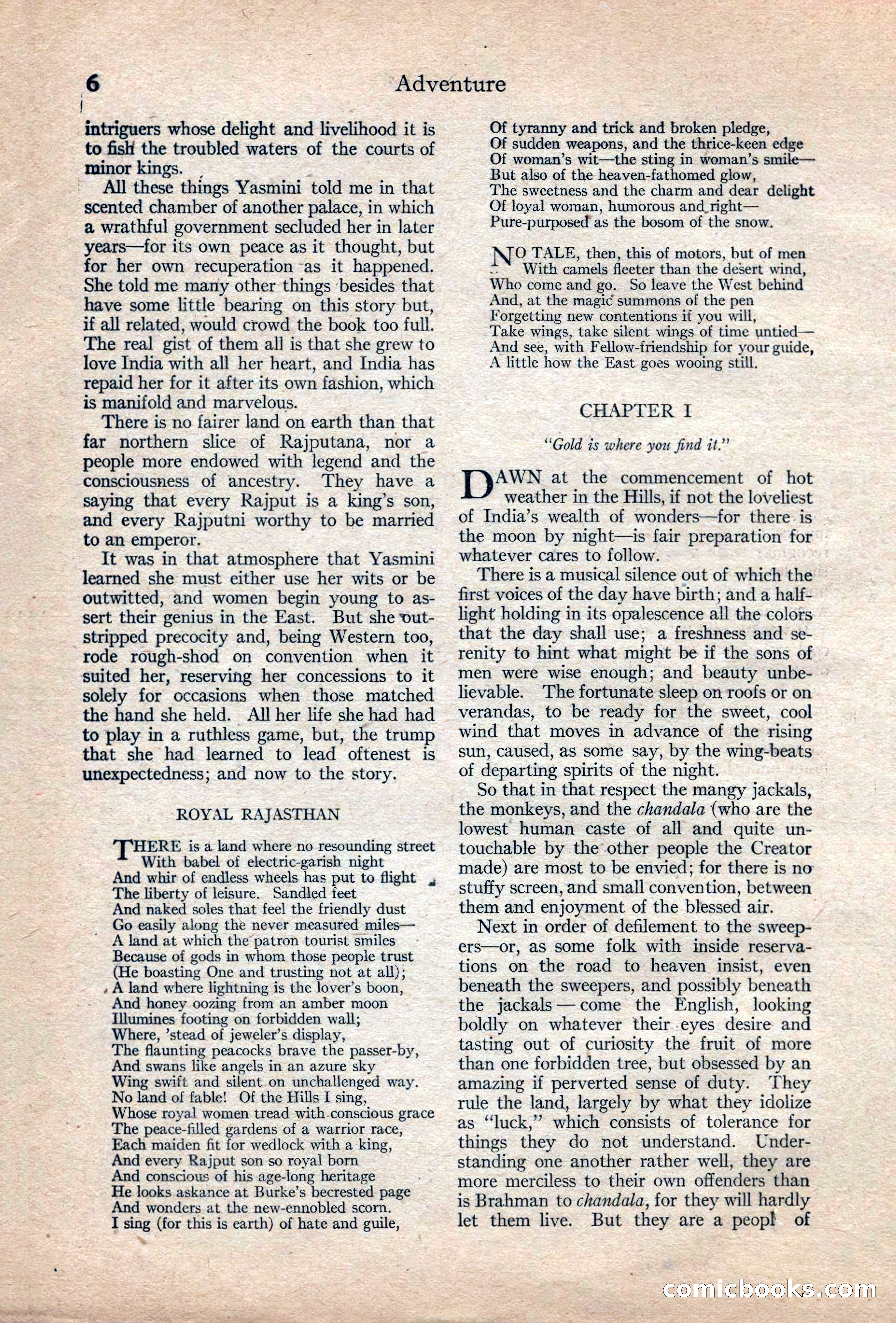 Adventure Magazine Cover — page 16 of 204