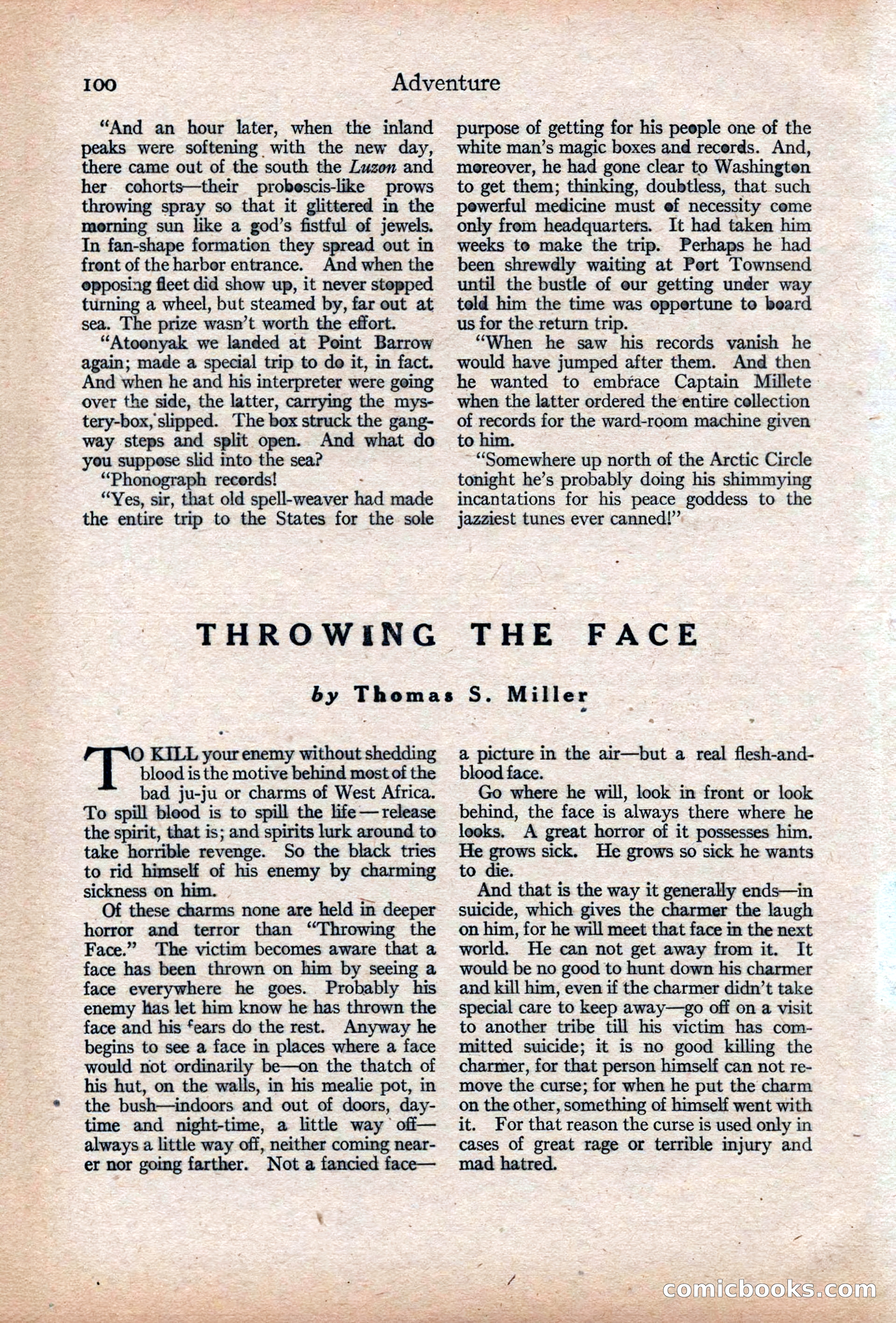 Adventure Magazine Cover — page 110 of 204