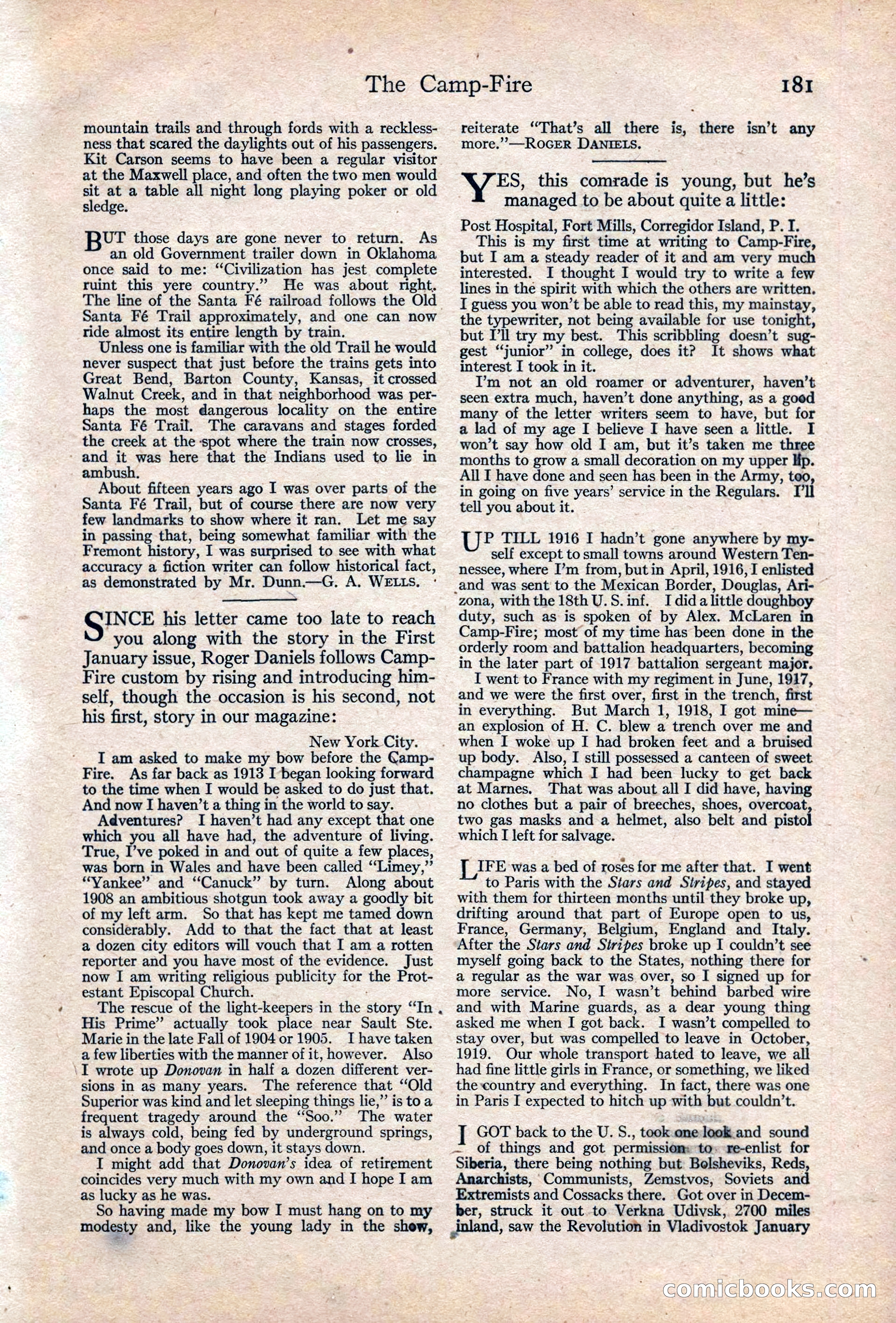 Adventure Magazine Cover — page 191 of 204