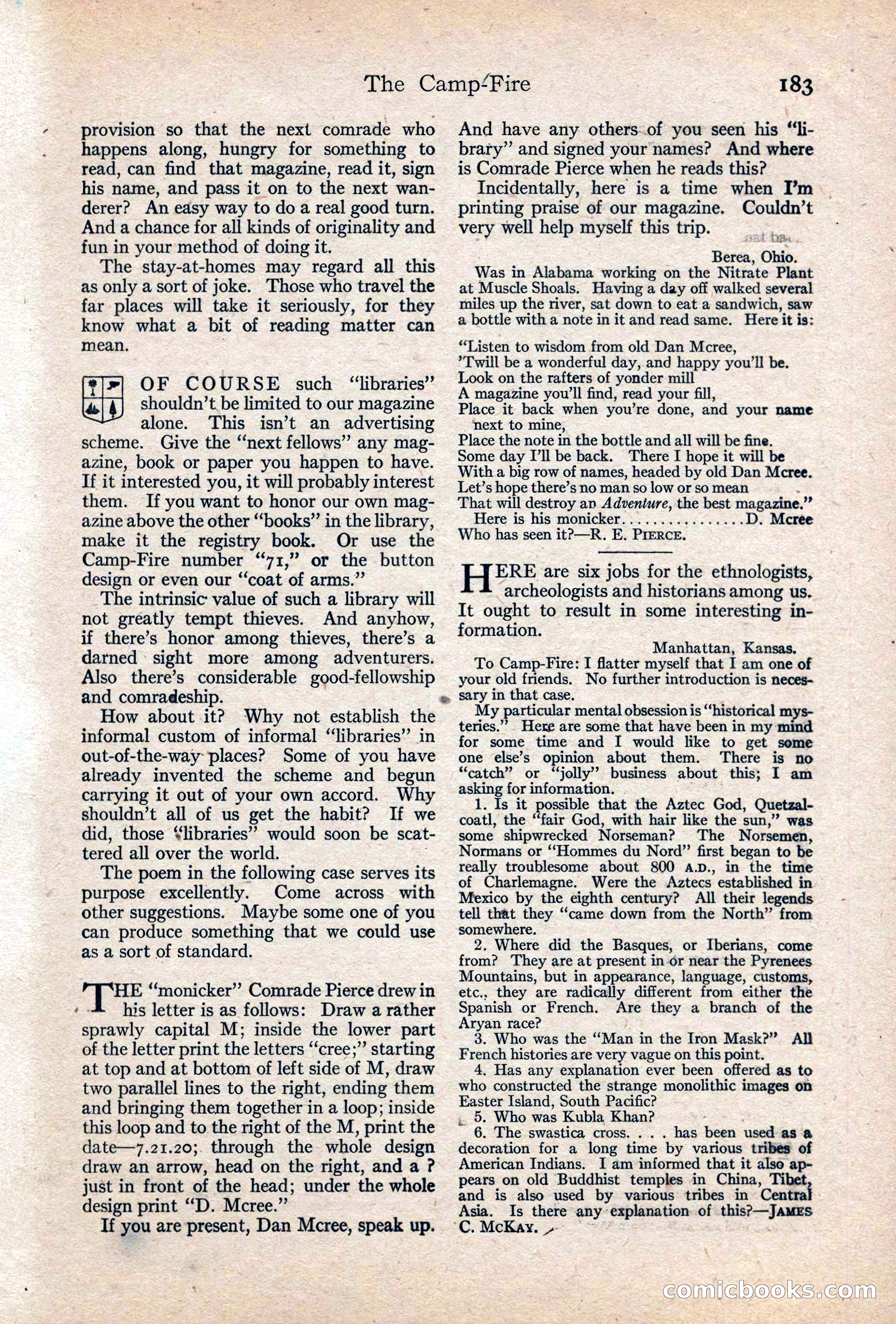 Adventure Magazine Cover — page 193 of 204