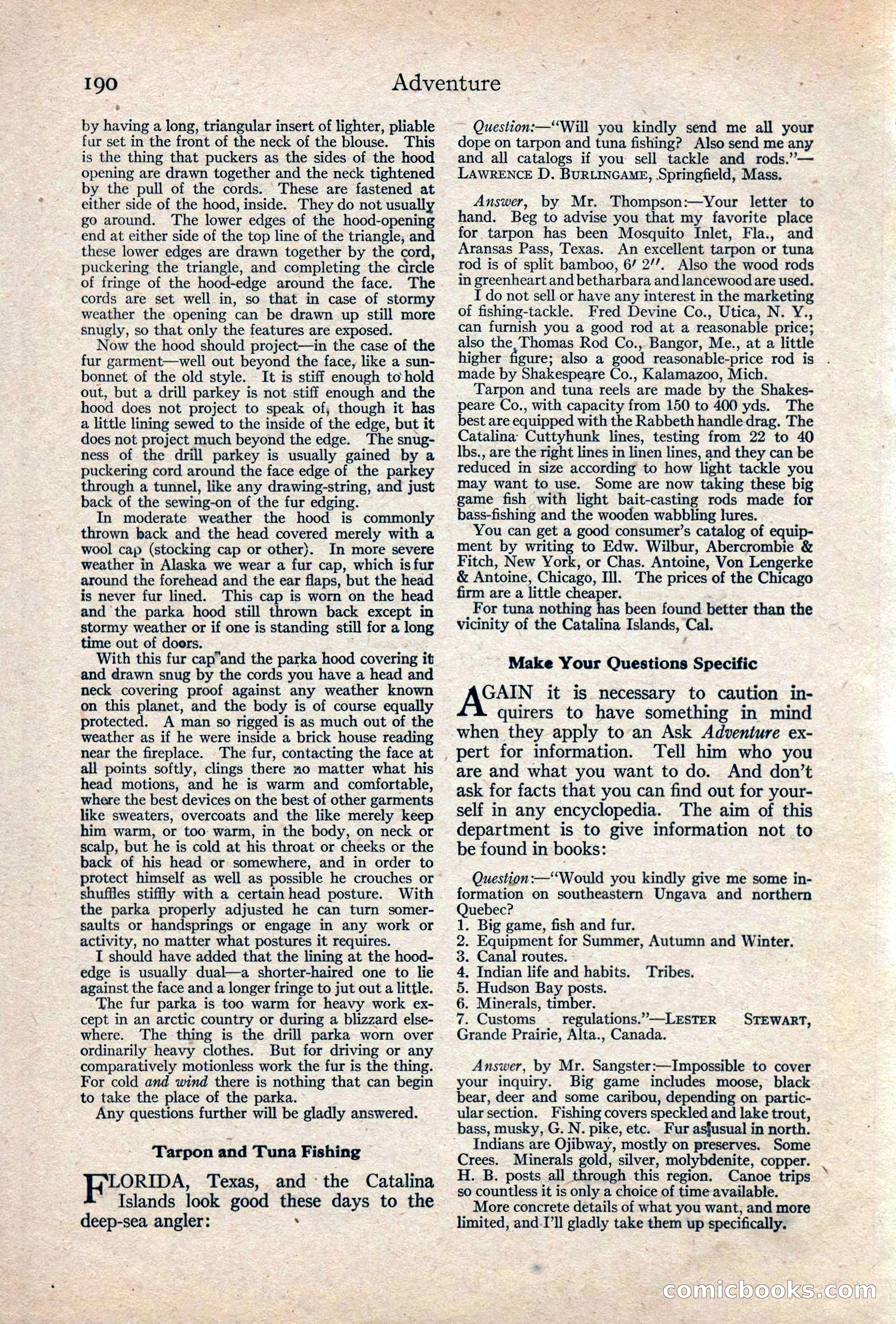Adventure Magazine Cover — page 200 of 204